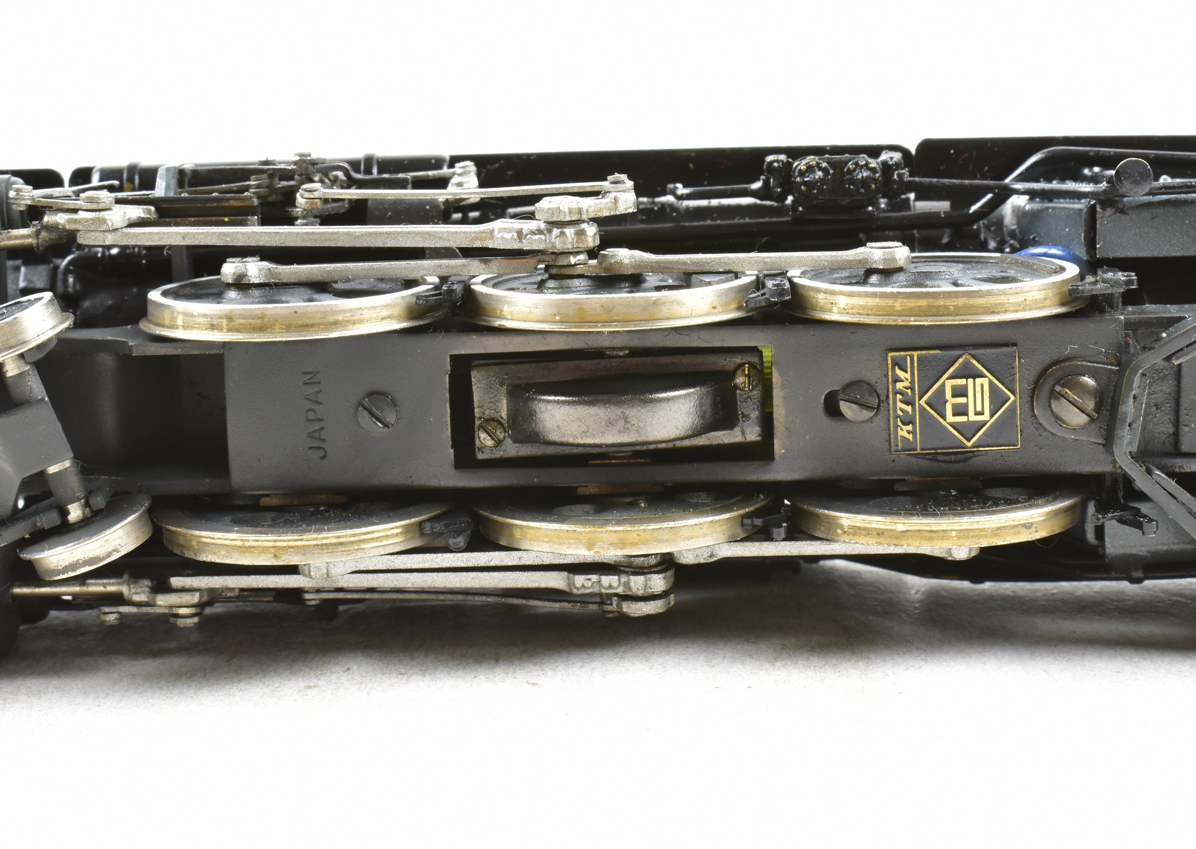 HO Scale Brass Max Gray Erie Railroad K-5 4-6-2 Pacific Steam Locomotive Model Custom Painted with SoundTraxx Econami DCC and Sound System