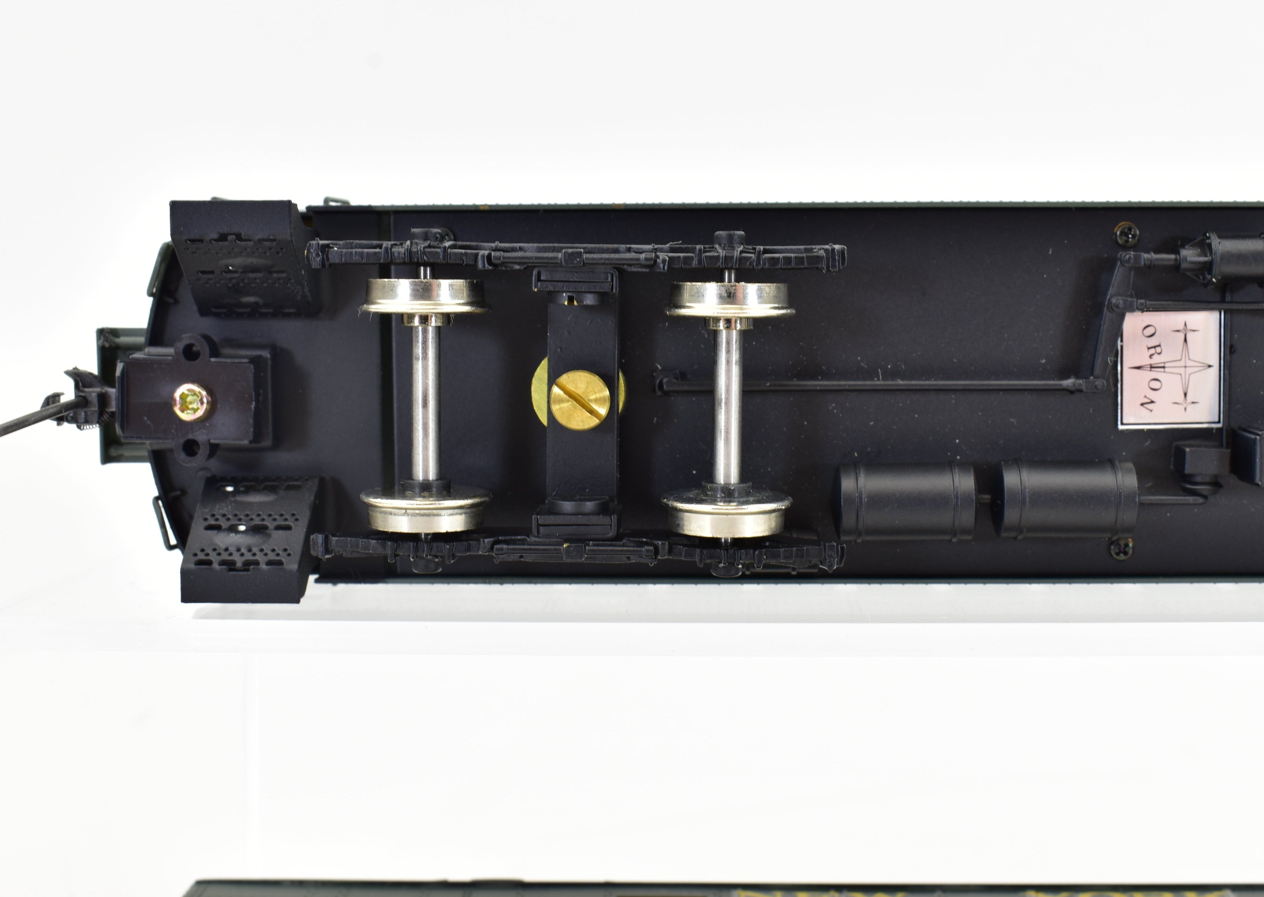 HO Scale Custom Brass Gas Motor Rail Car Set - New York Central 2 Car Set by Brass NJ Custom, Built by Orion in Japan