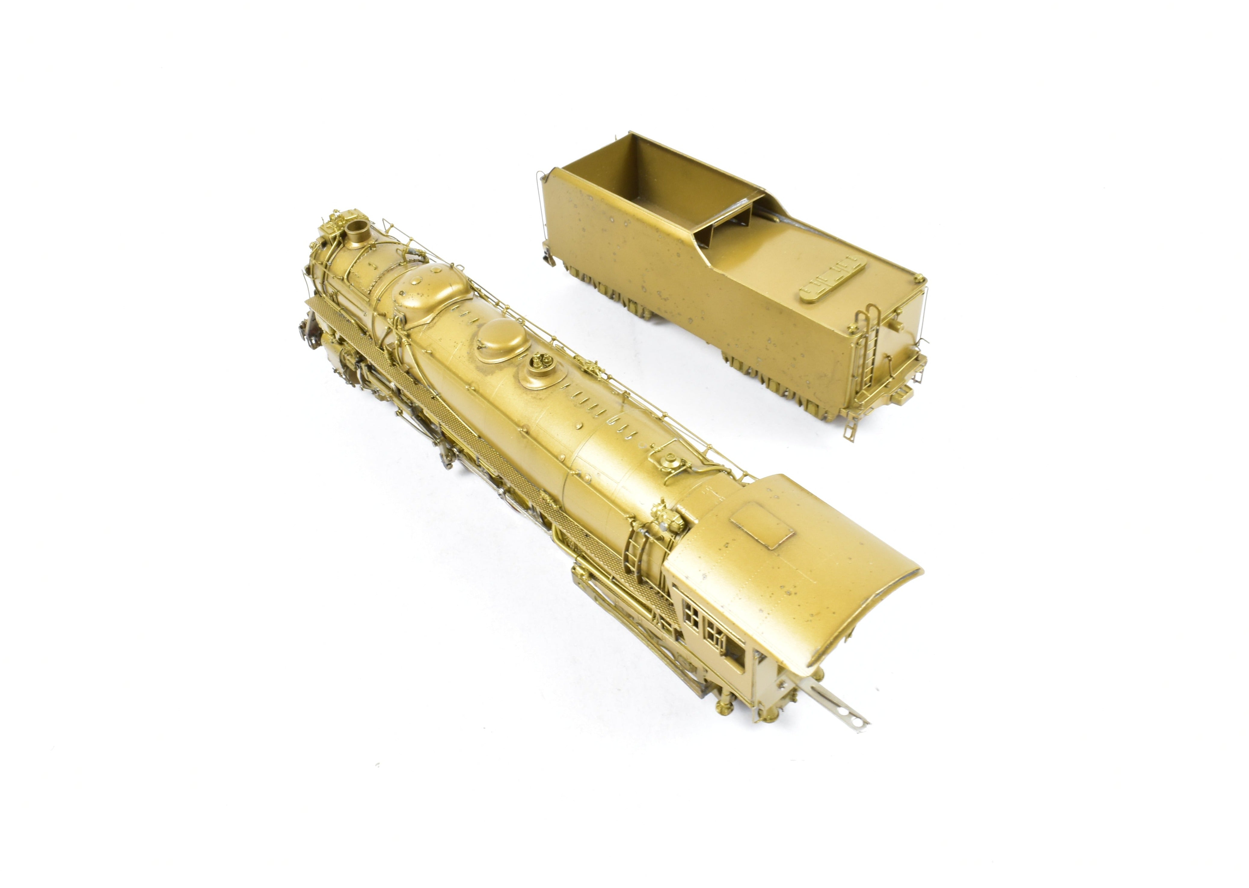 HO Scale Brass Model Train - Chicago & North Western Class H-1 4-8-4, Customized by NJ Custom Brass