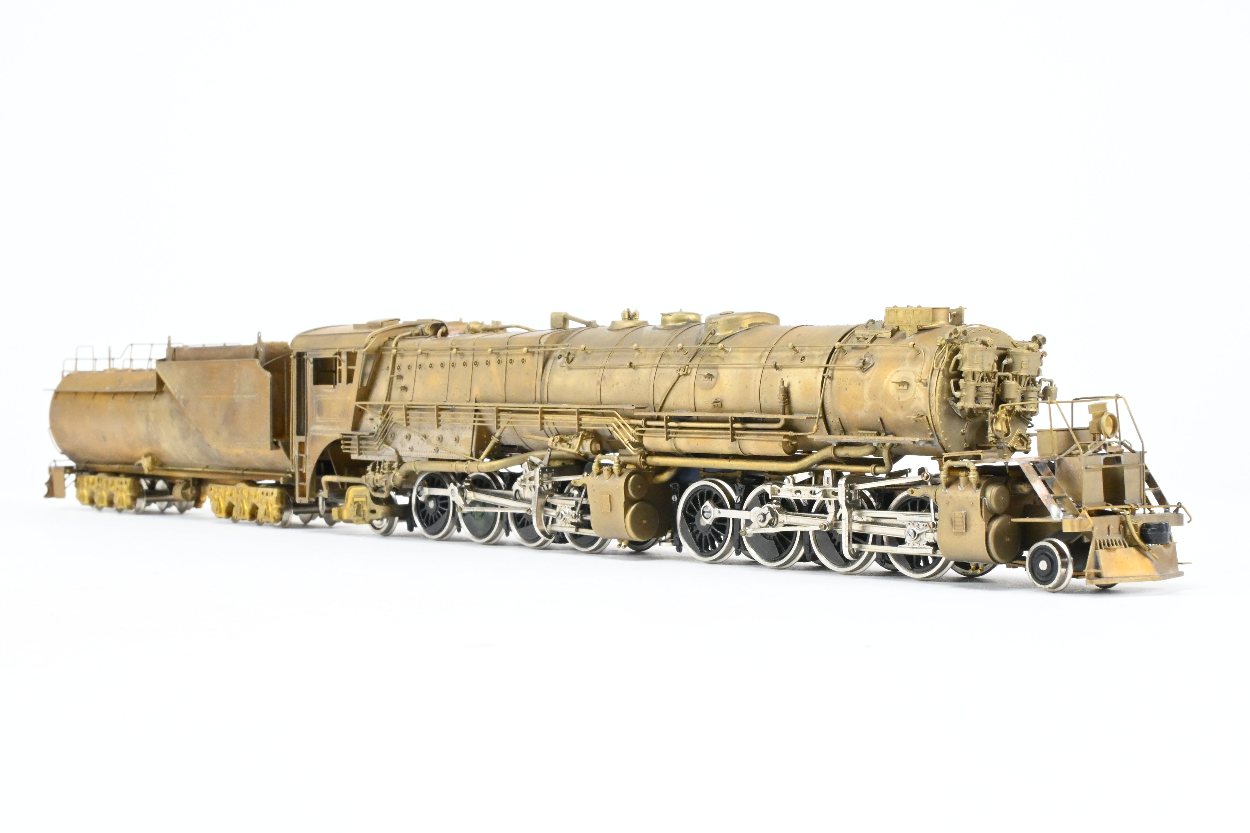 1966 HO Brass PFM - Tenshodo Great Northern 2-8-8-2 Class R-2 Model
