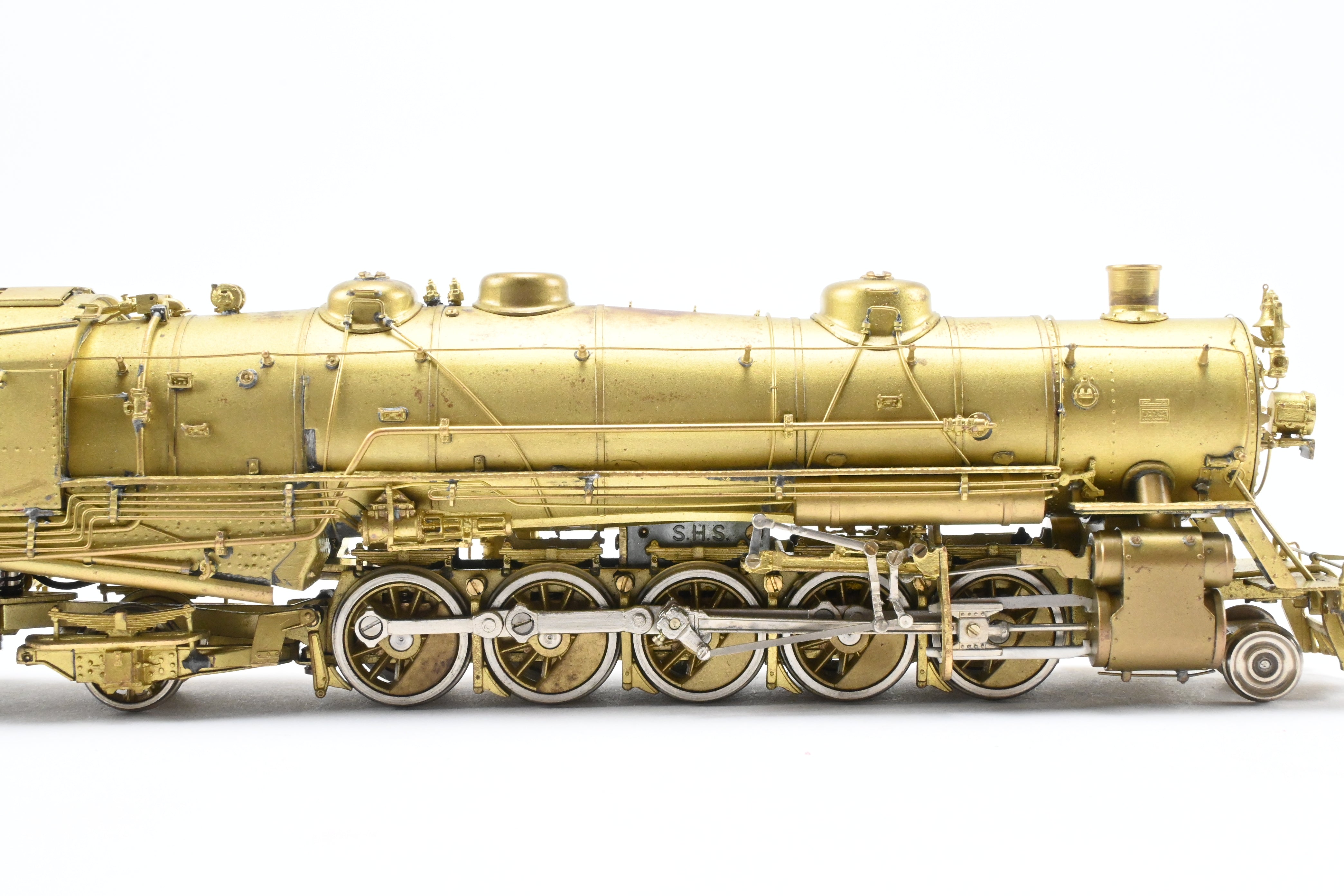 USRA Light 2-10-2 HO Brass Key Imports from the United States Railway Administration