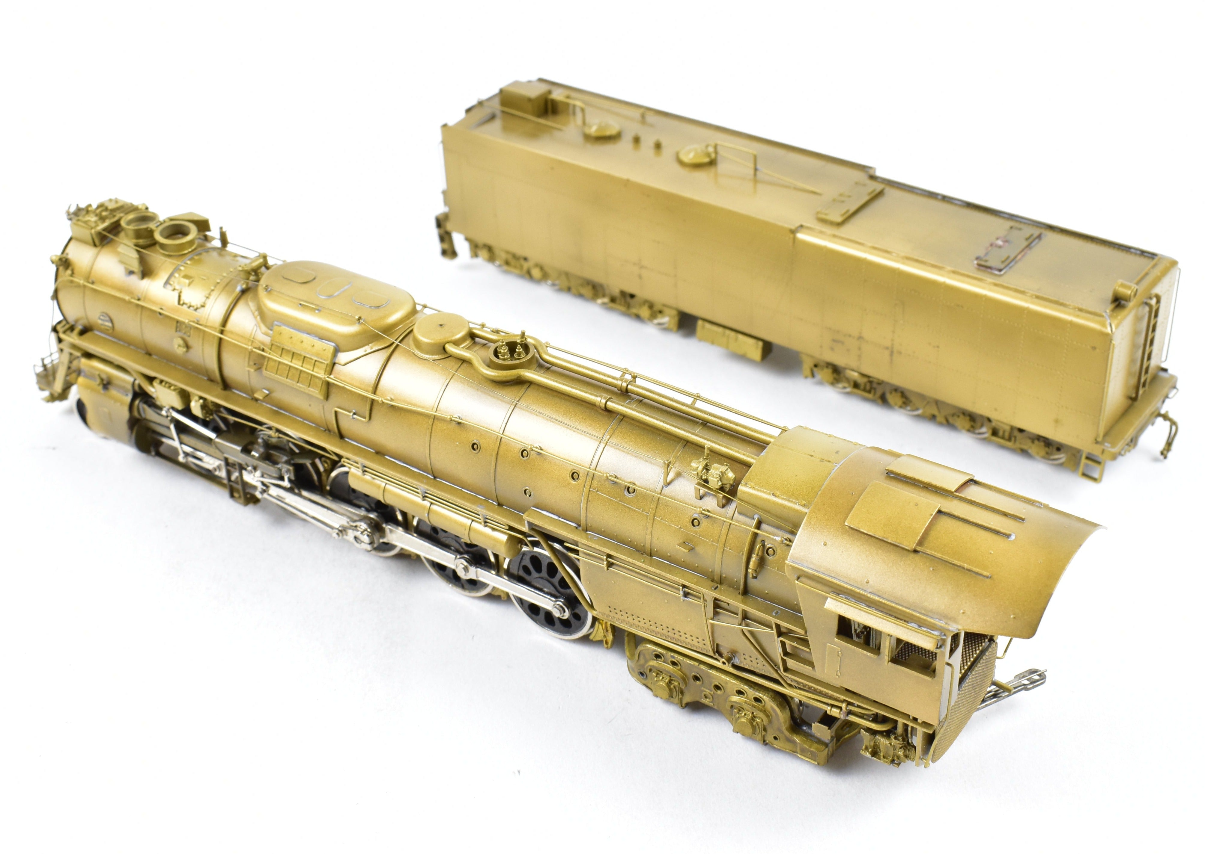 1982 HO Brass PFM - United ATSF Santa Fe 2-10-4 Late Version #5020 in ReBoxx