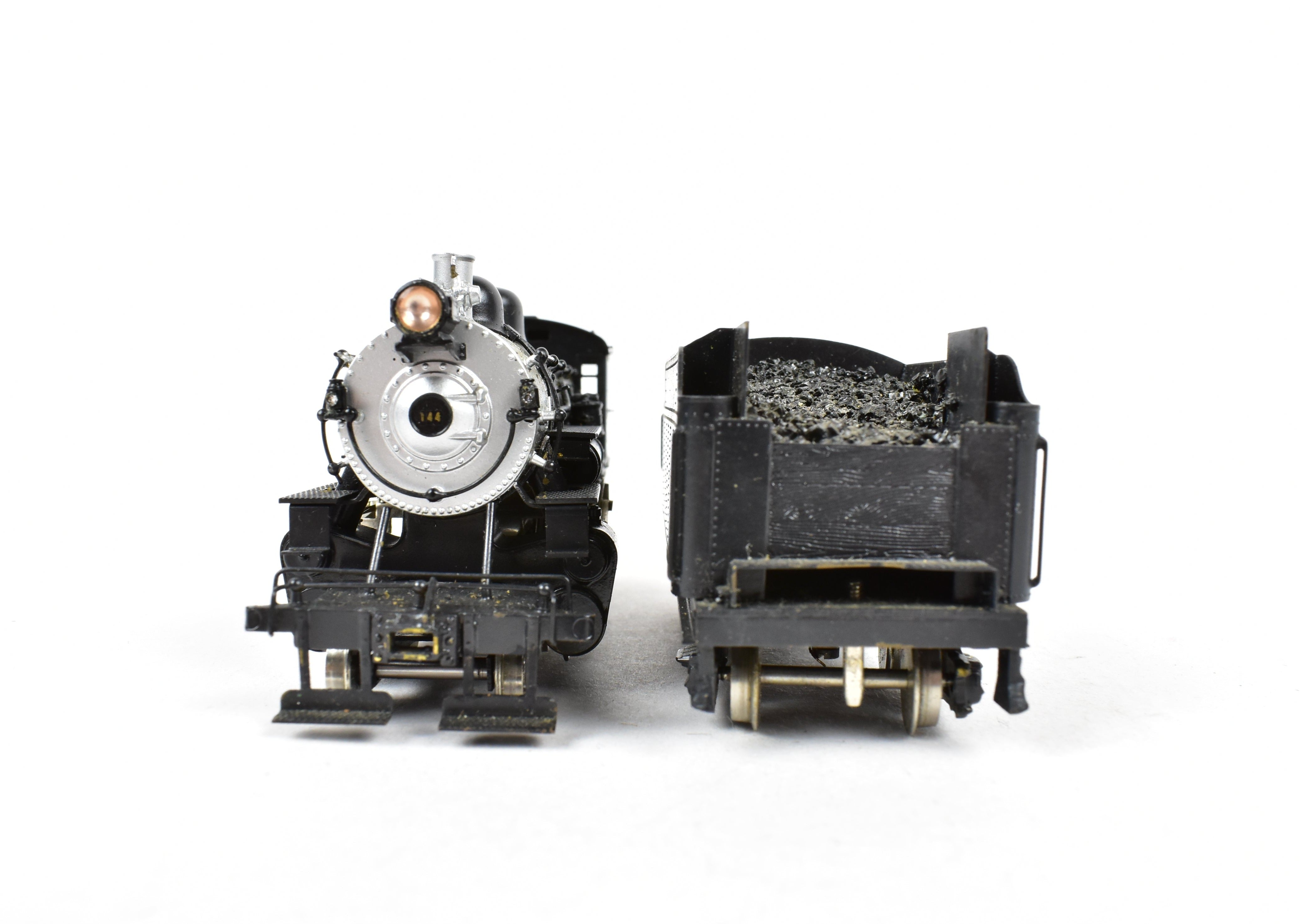 NJ Custom Brass LIRR - Long Island Railroad G - 53sd 4 - 6 - 0 Custom Painted HO Model with Shelf - Wear Box