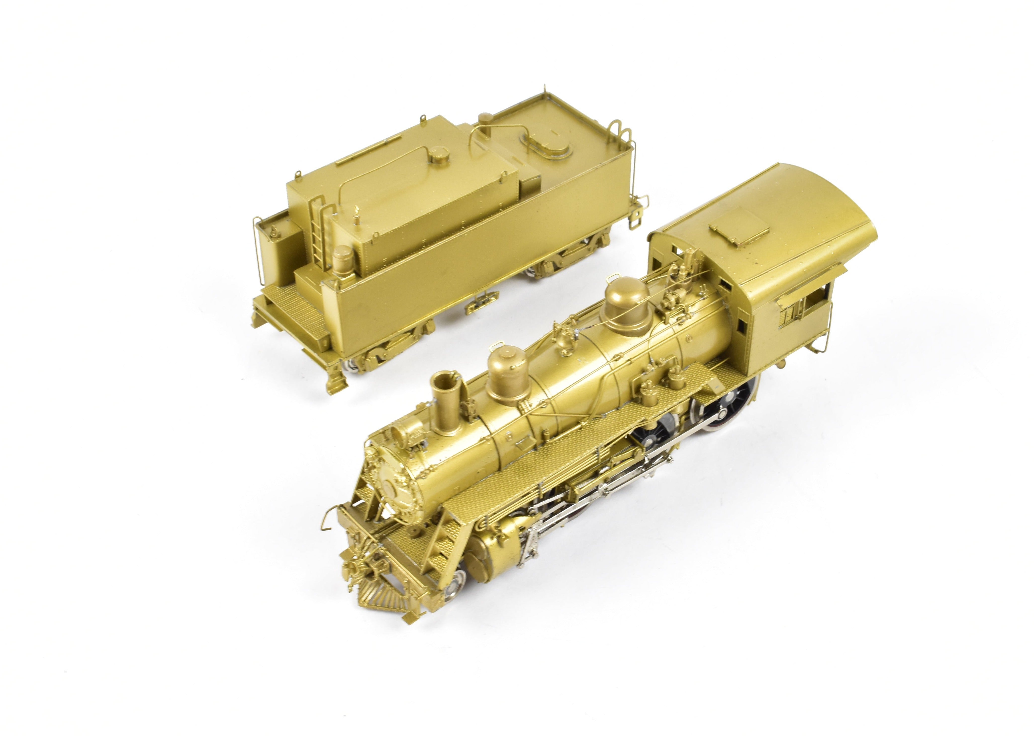 High - Quality HO Scale Brass Pacific Fast Mail Model (PFM) by Samhongsa - Louisiana & Arkansas 4 - 6 - 0 Ten Wheeler Steam Locomotive