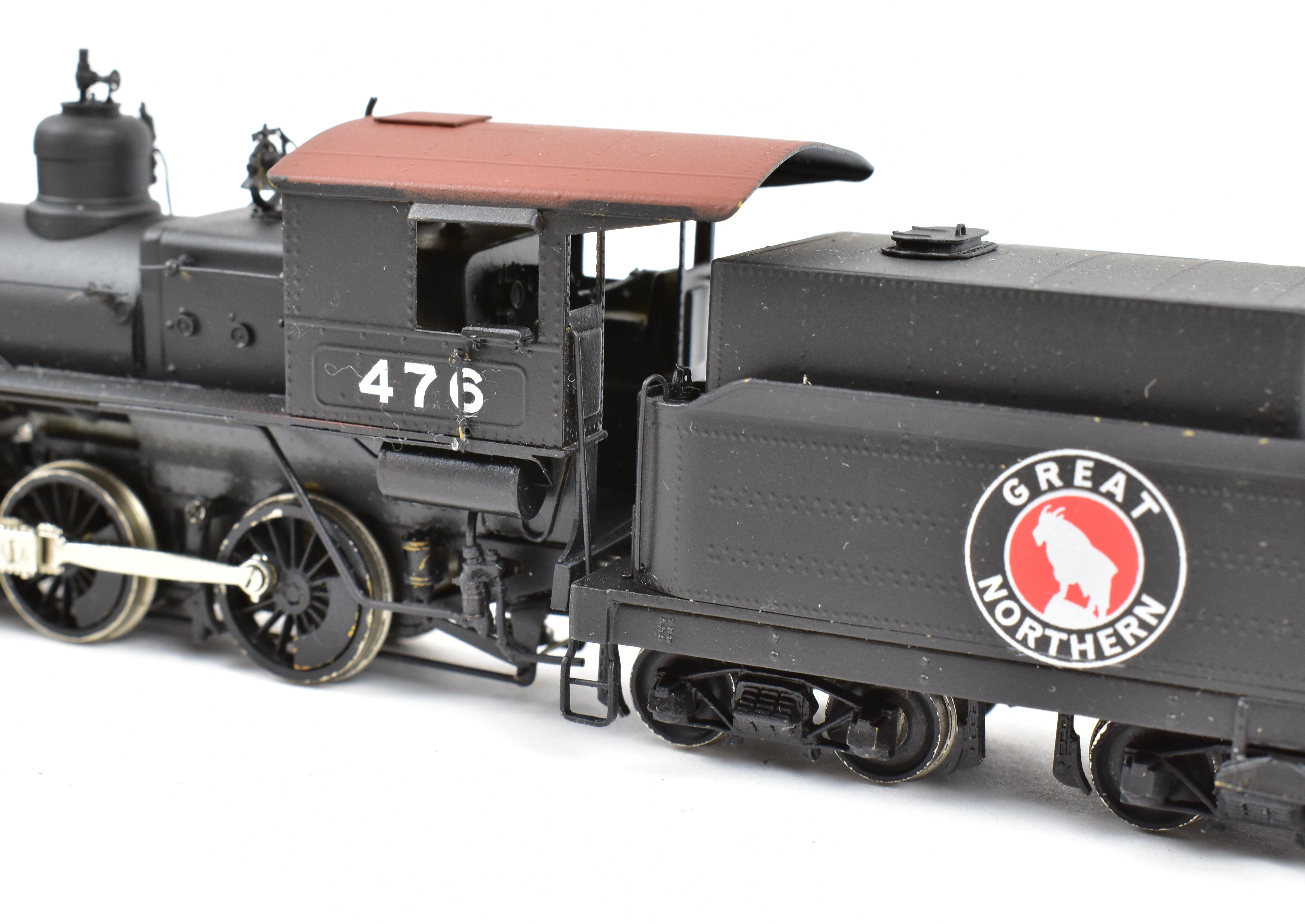 HO Scale Brass Great Northern 2-6-0 Sunset Model #476 Custom Painted