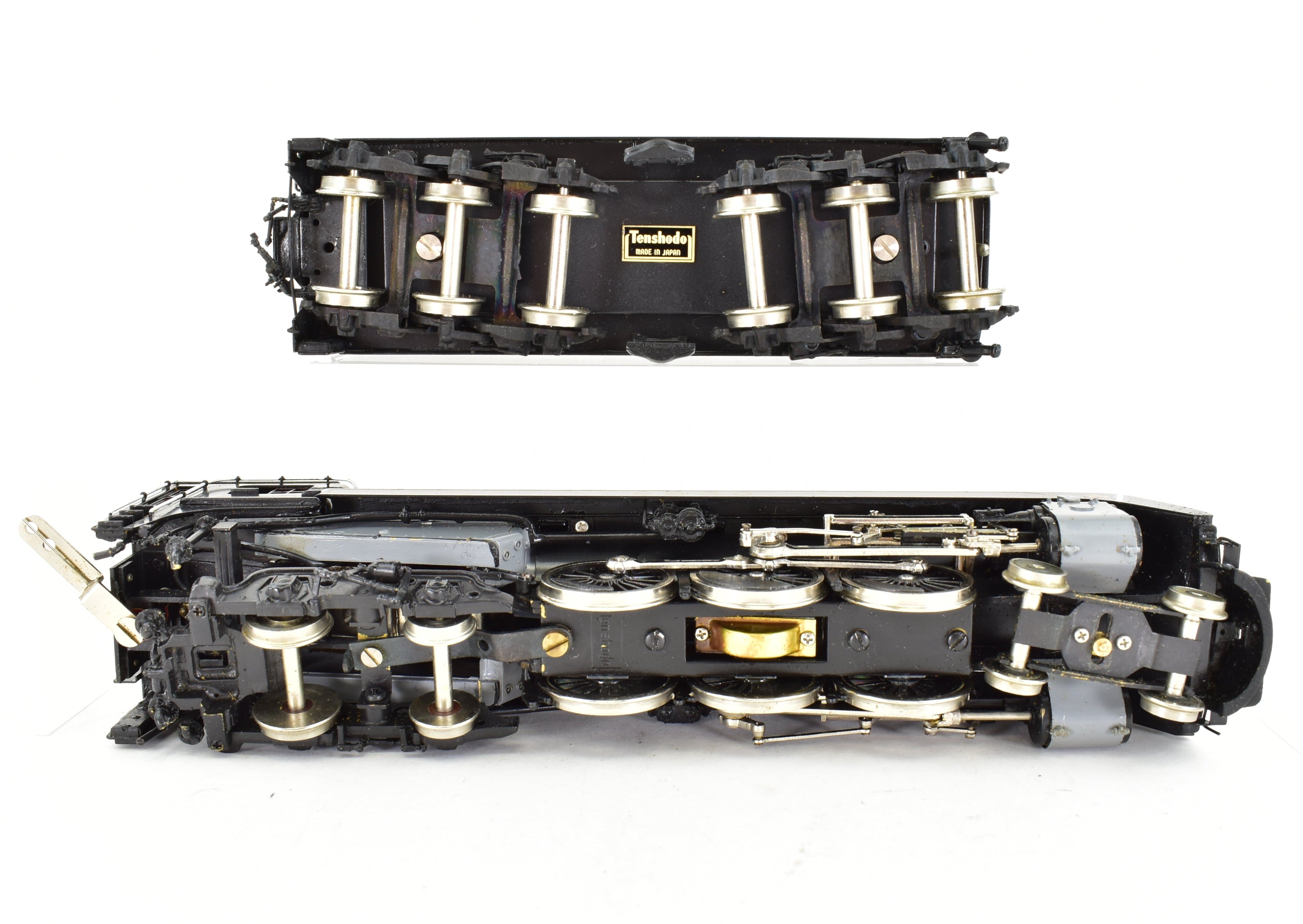 HO Scale Brass PFM - Tenshodo Model Train of Canadian Pacific Railway 4-6-4 Class H-1e #2860 Royal Hudson with Factory Paint Finish