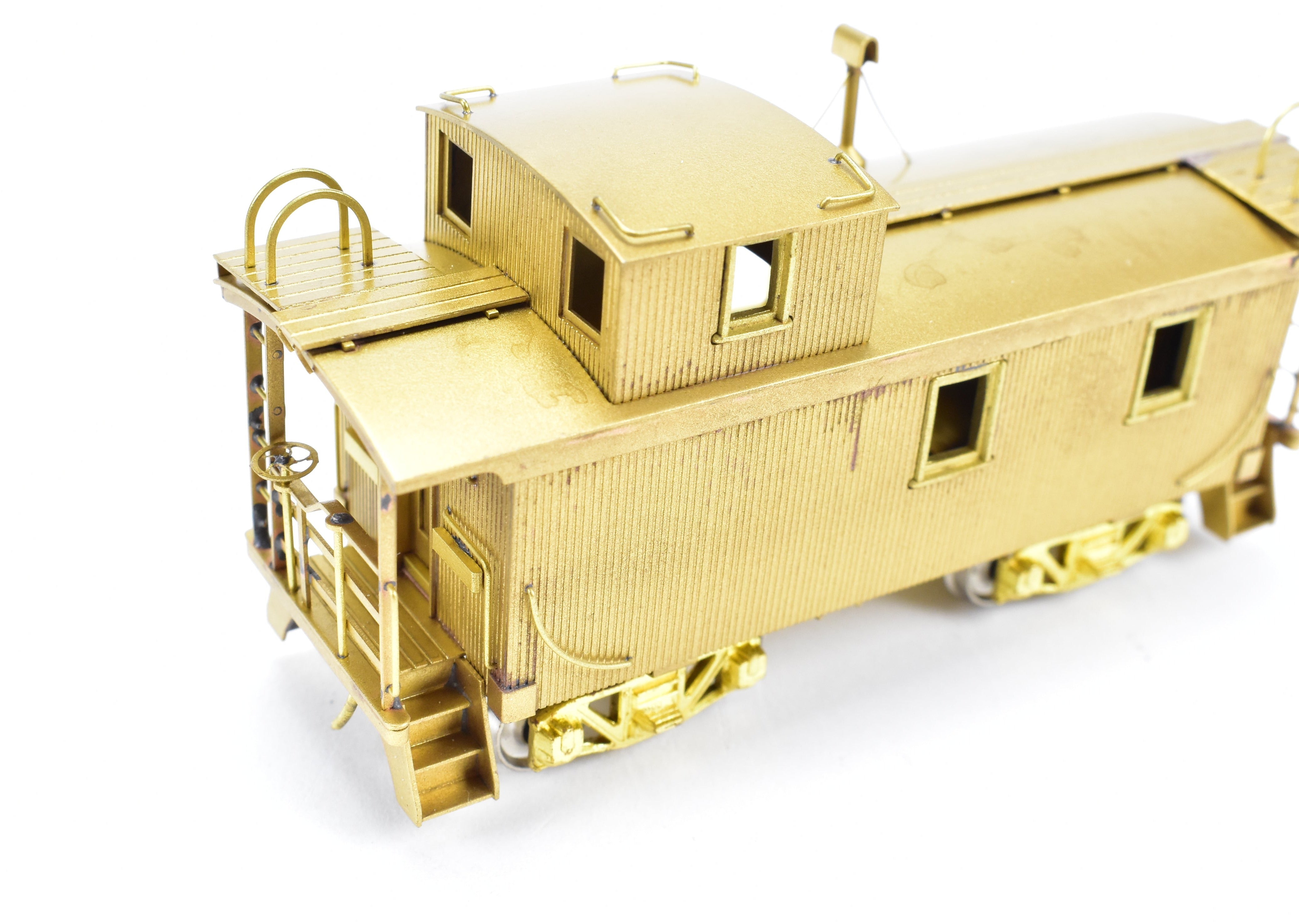 HO Brass Northwest Short Line & Northern Pacific 1700 Series Wood Caboose Model