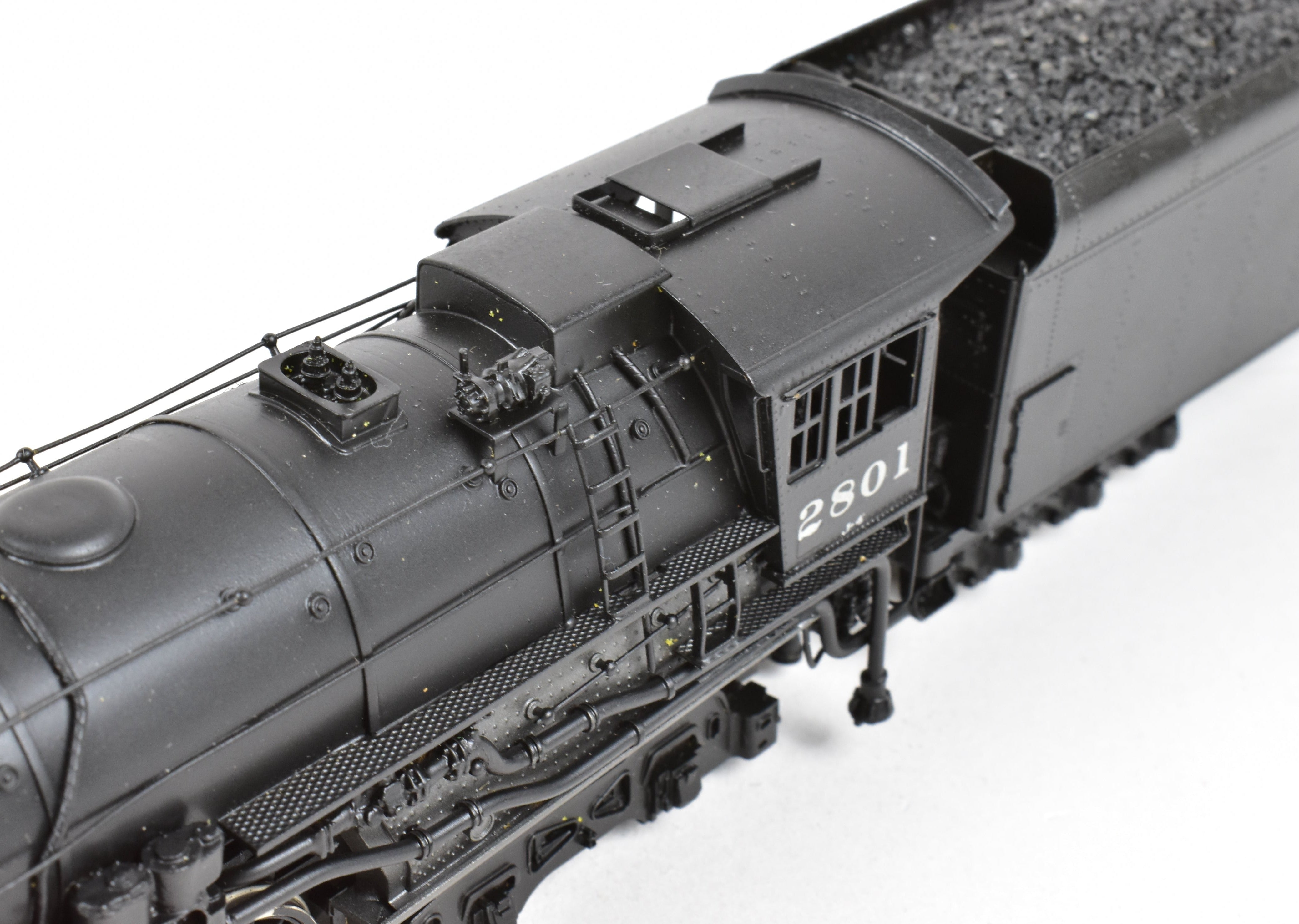 HO Scale Brass NPP Nickel Plate C&NW Class J - 4 2 - 8 - 4 Factory Painted Locomotive No. 2801