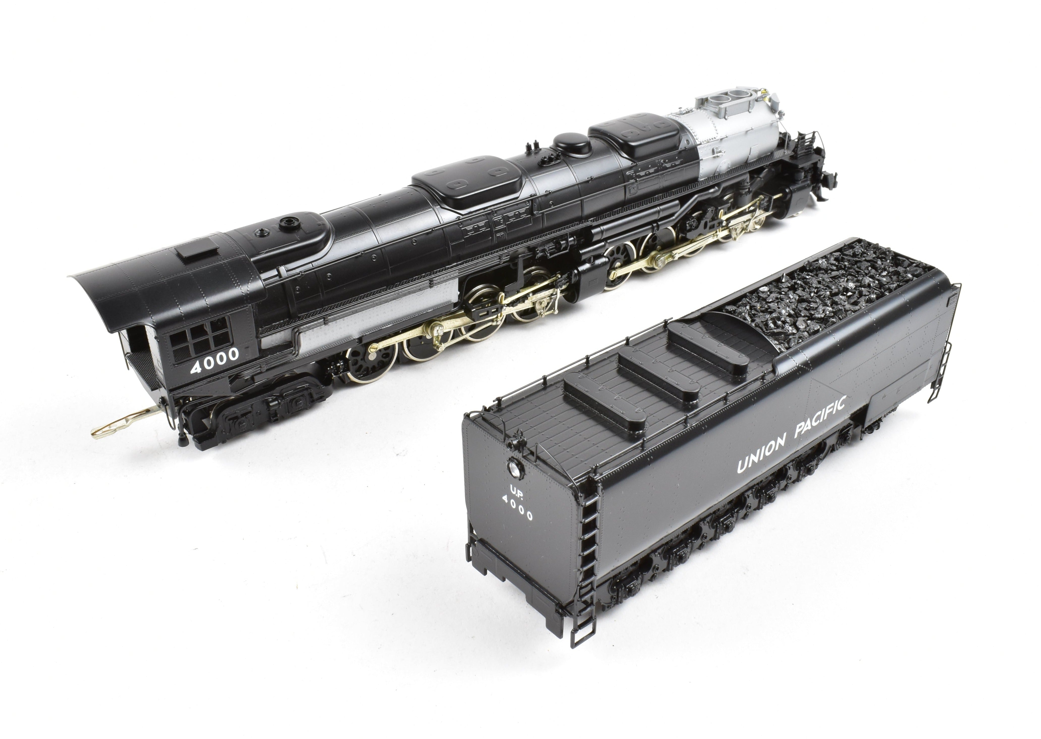 HO Scale Brass Model Train Imported by Key - Union Pacific 4000 Class 4 - 8 - 8 - 4 Big Boy, the Renowned Famous Train No. 4000
