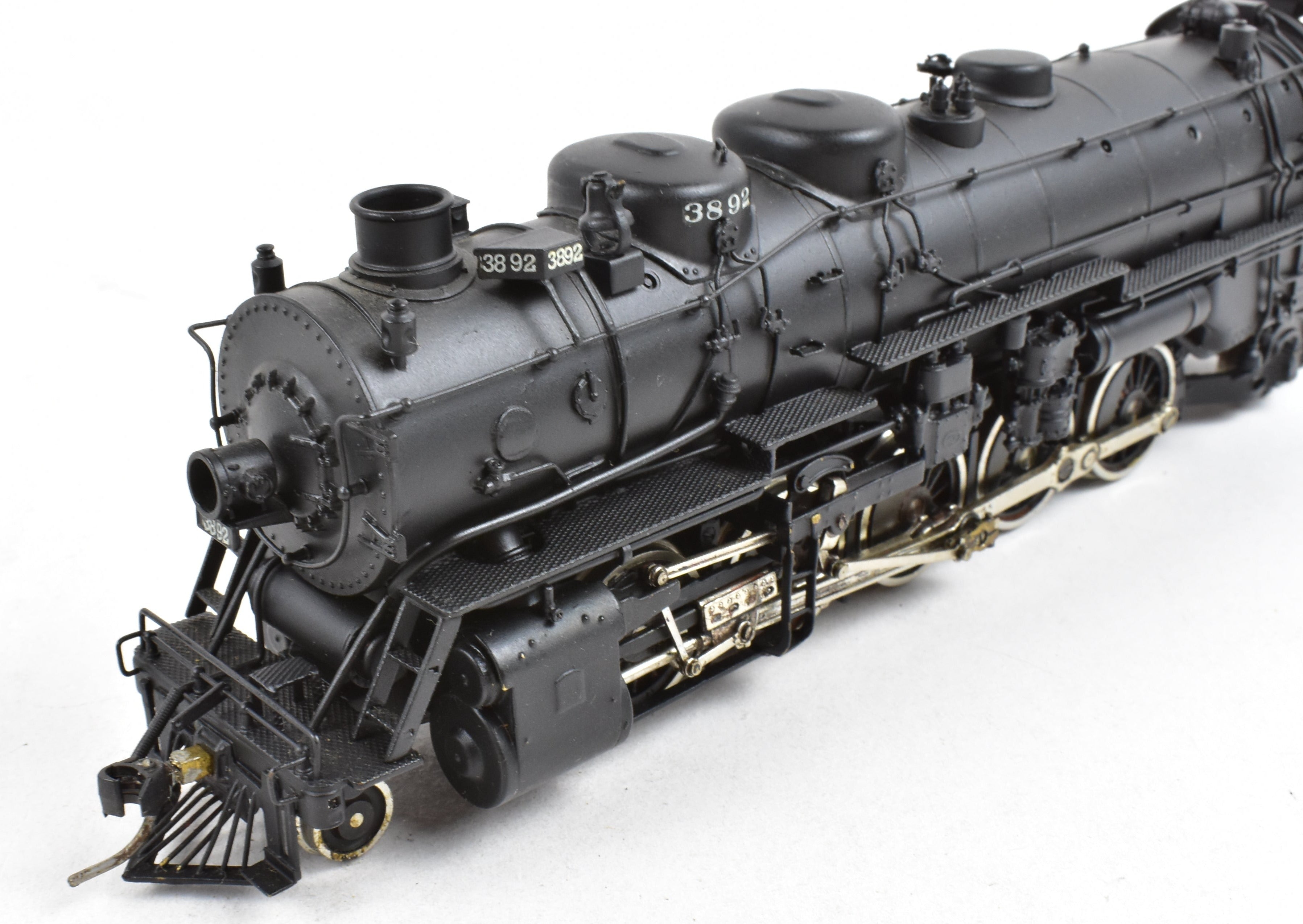 HO Scale Brass PFM Custom-Painted United ATSF Santa Fe 2-10-2 3800 Class No. 3892