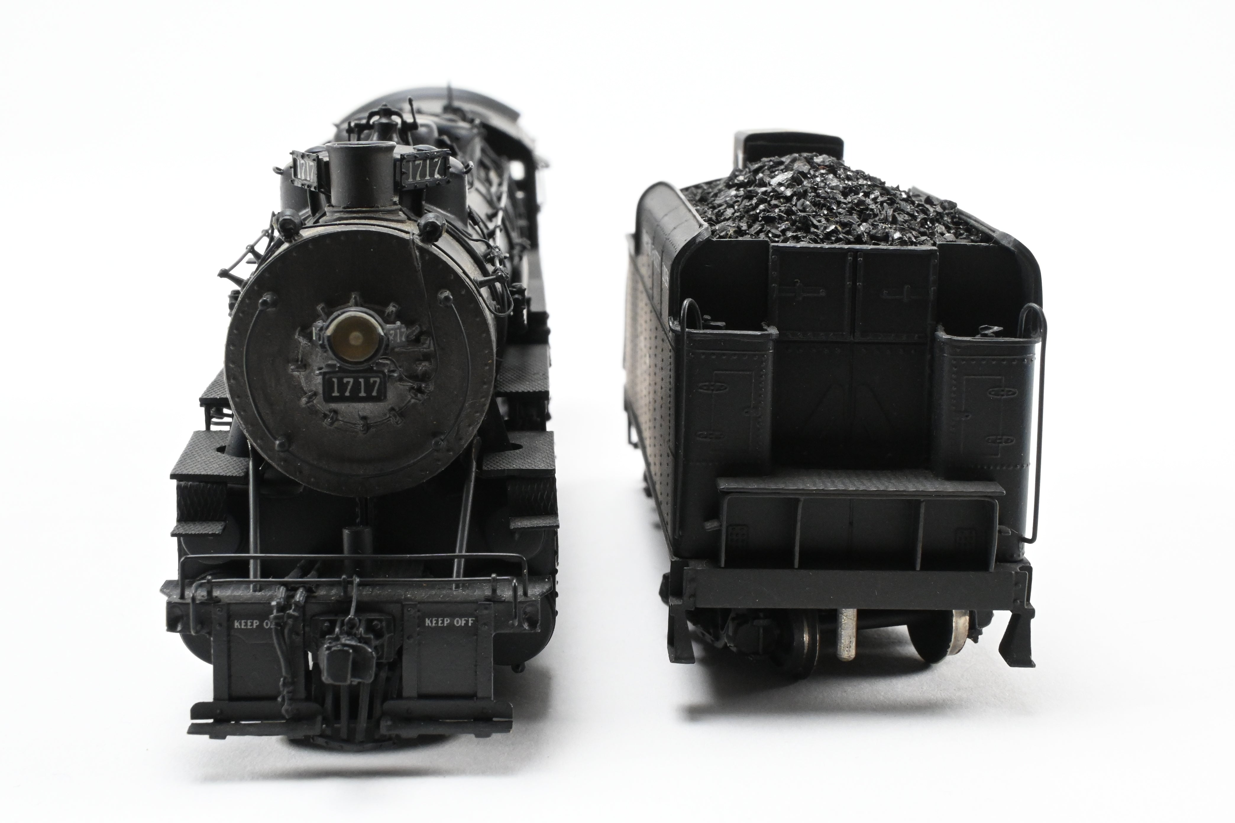 HO Scale Brass Sunset Model Missouri Pacific 2-10-2 Steam Locomotive with Custom Modifications to MP #1717, Professionally Painted by Don J. Worth and Modified by Renowned Author and Modeler Joe G. Collias