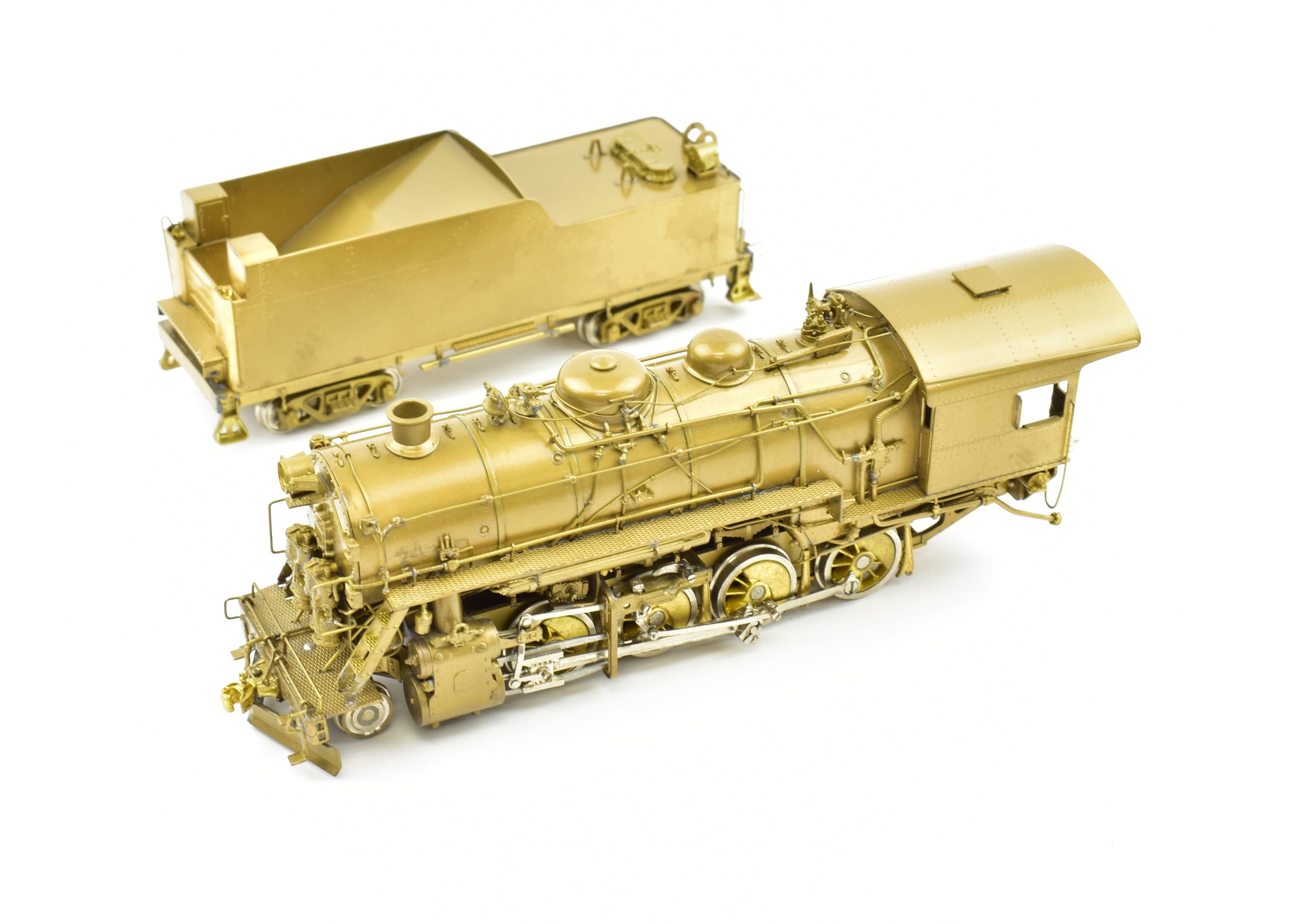 High - Quality HO Scale Brass Model Train: Western Maryland H - 8 2 - 8 - 0 Consolidation Rebuilt by NJ Custom Brass