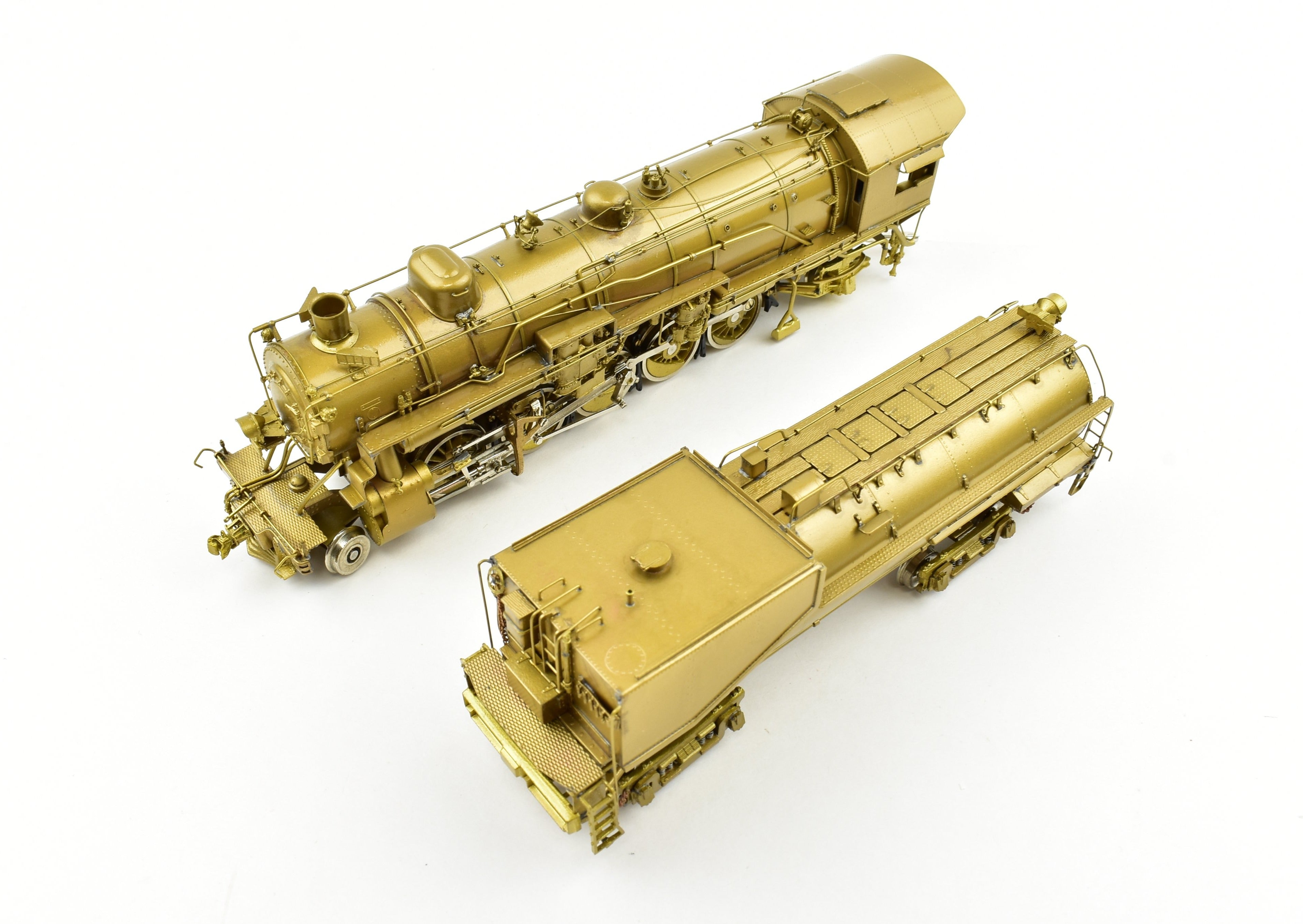 HO Brass Sunset Models SP - Southern Pacific F-1 2-10-2 Elesco Feedwater Heater (As-Is Condition)