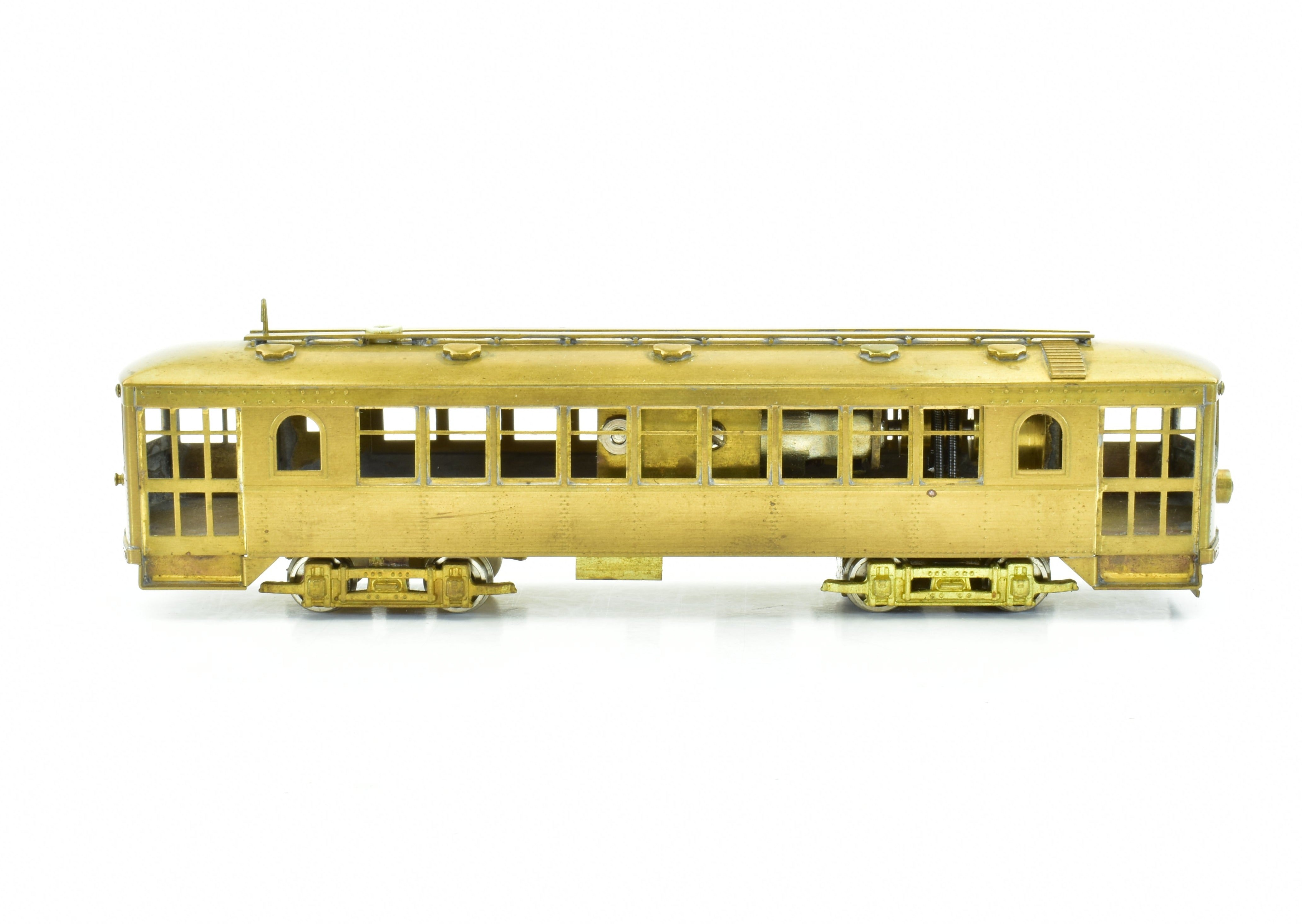 1963 HO Brass Single-Ended Curved Sider Model Tramway of Cincinnati Street Railways