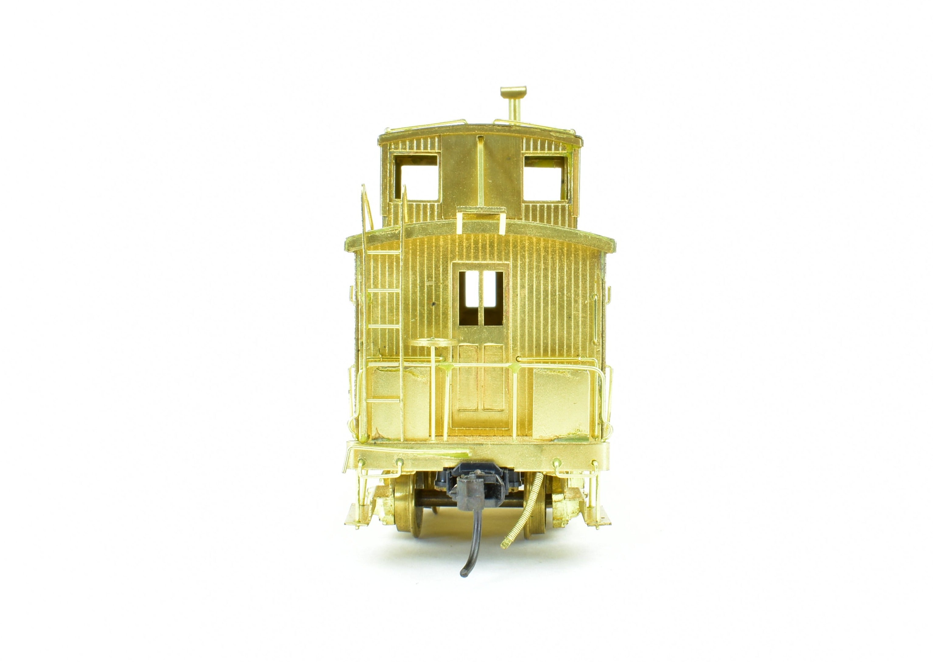 HO Scale Brass Model of Pacific Fast Mail (PFM) Canadian Pacific Railway Wood Caboose