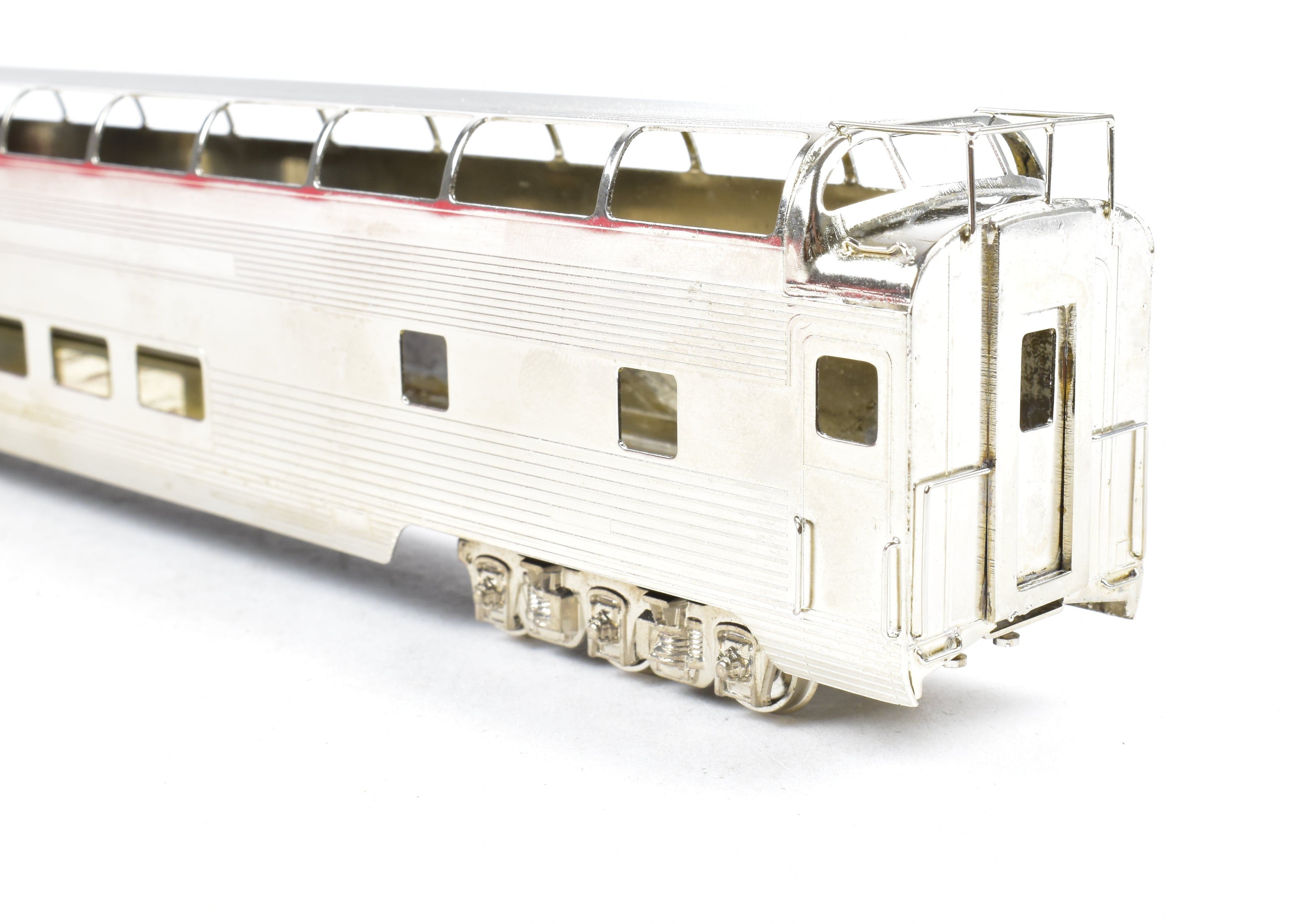HO Scale Brass Soho ATSF Santa Fe Full - Length Dome Car #506