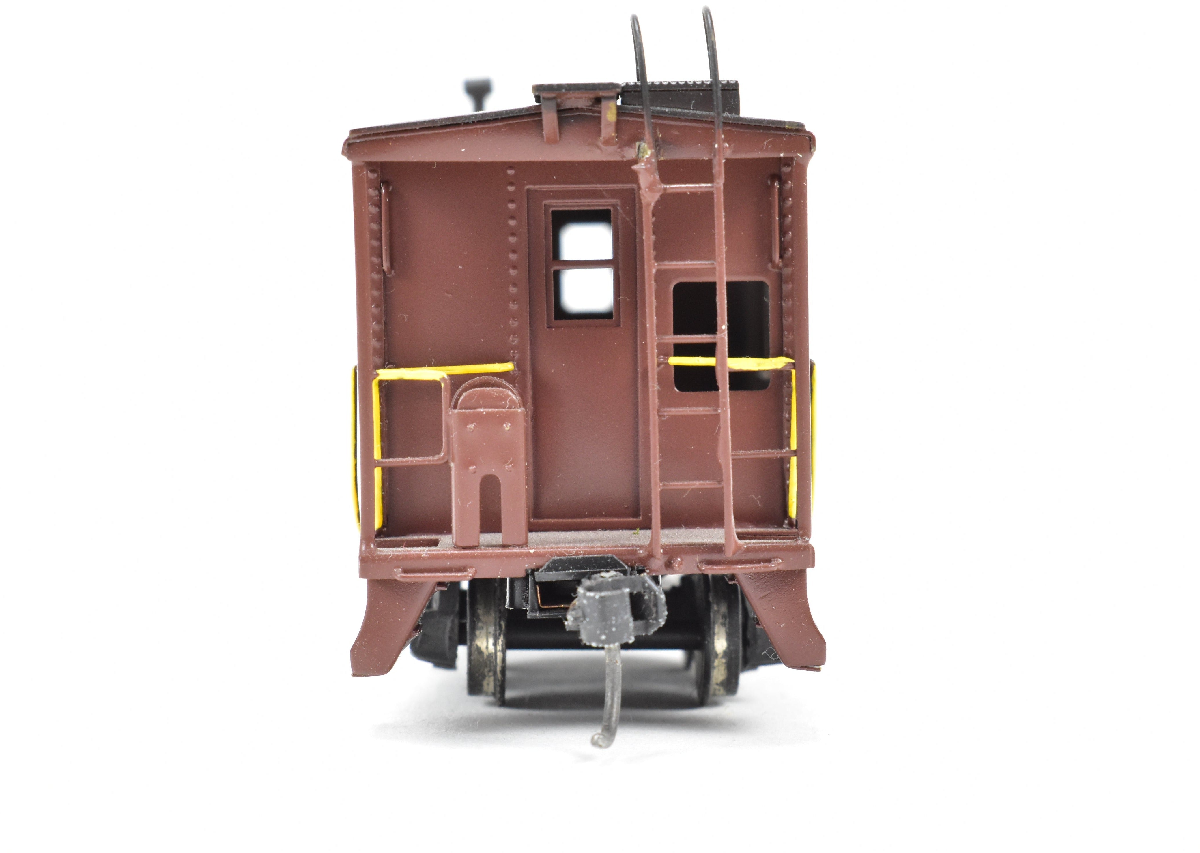 HO Scale Brass Model Train - Lambert NYC New York Central N7 All - Steel Bay Window Caboose CP by Despatch Shops