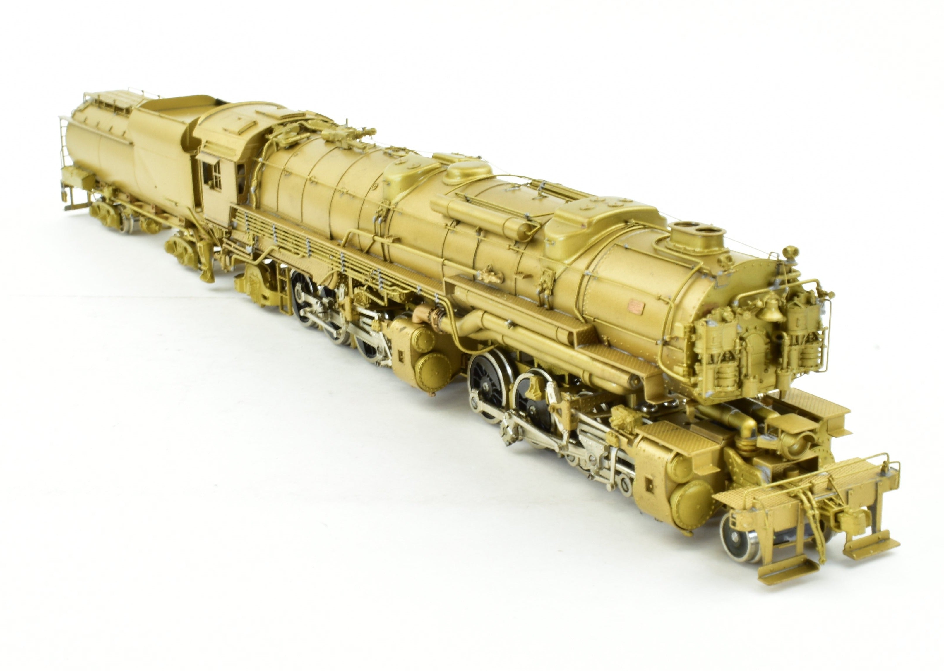 HO Scale Custom Brass Model Train - Richmond Fredericksburg & Potomac 2-8-8-2 Royale Series (Ex C&O H7) by NJ Custom Brass