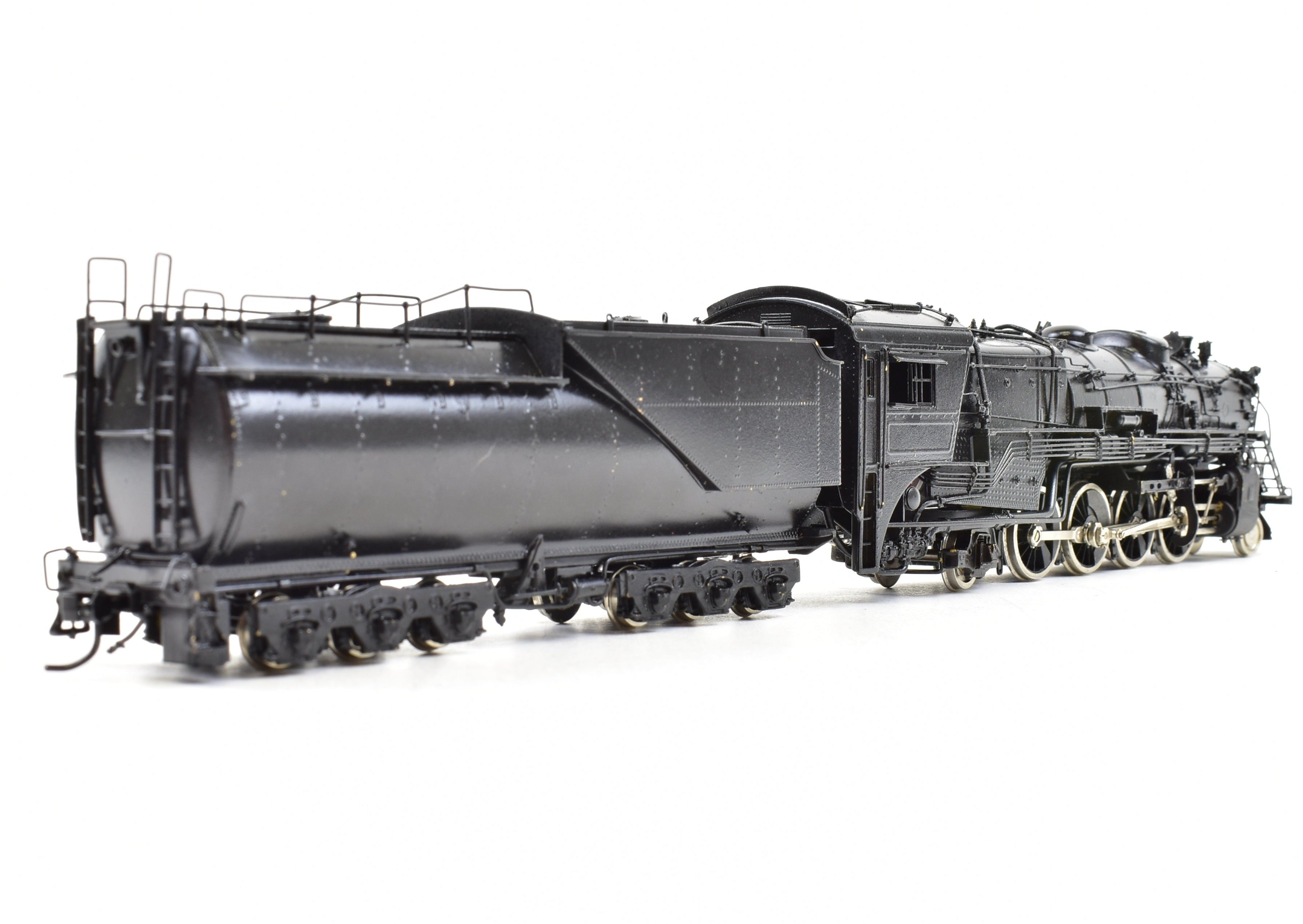 HO Brass Sunset Models GN Great Northern 2-8-2 O-8 Class Closed Cab Partially Painted Black
