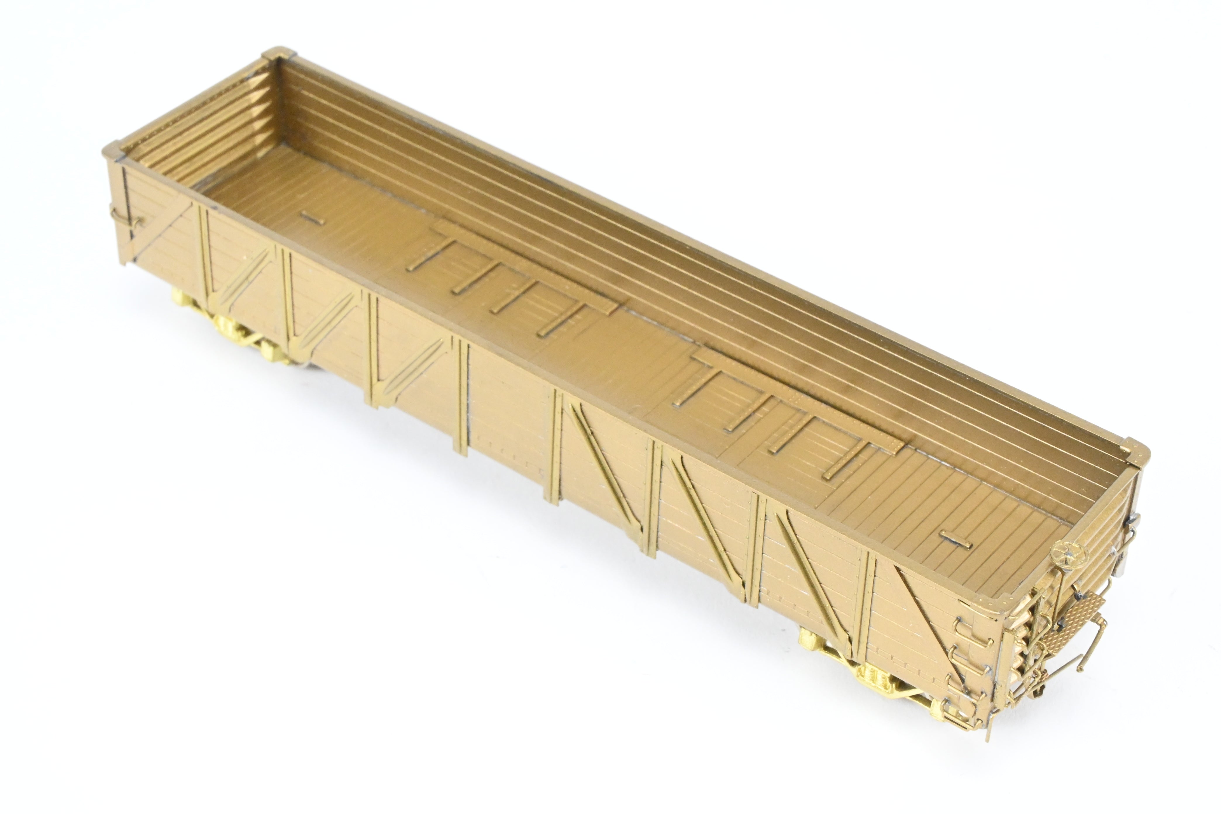 HO Brass Oriental Limited - USRA 40' Composite Drop - Bottom Gondola, 1982 Imported Model