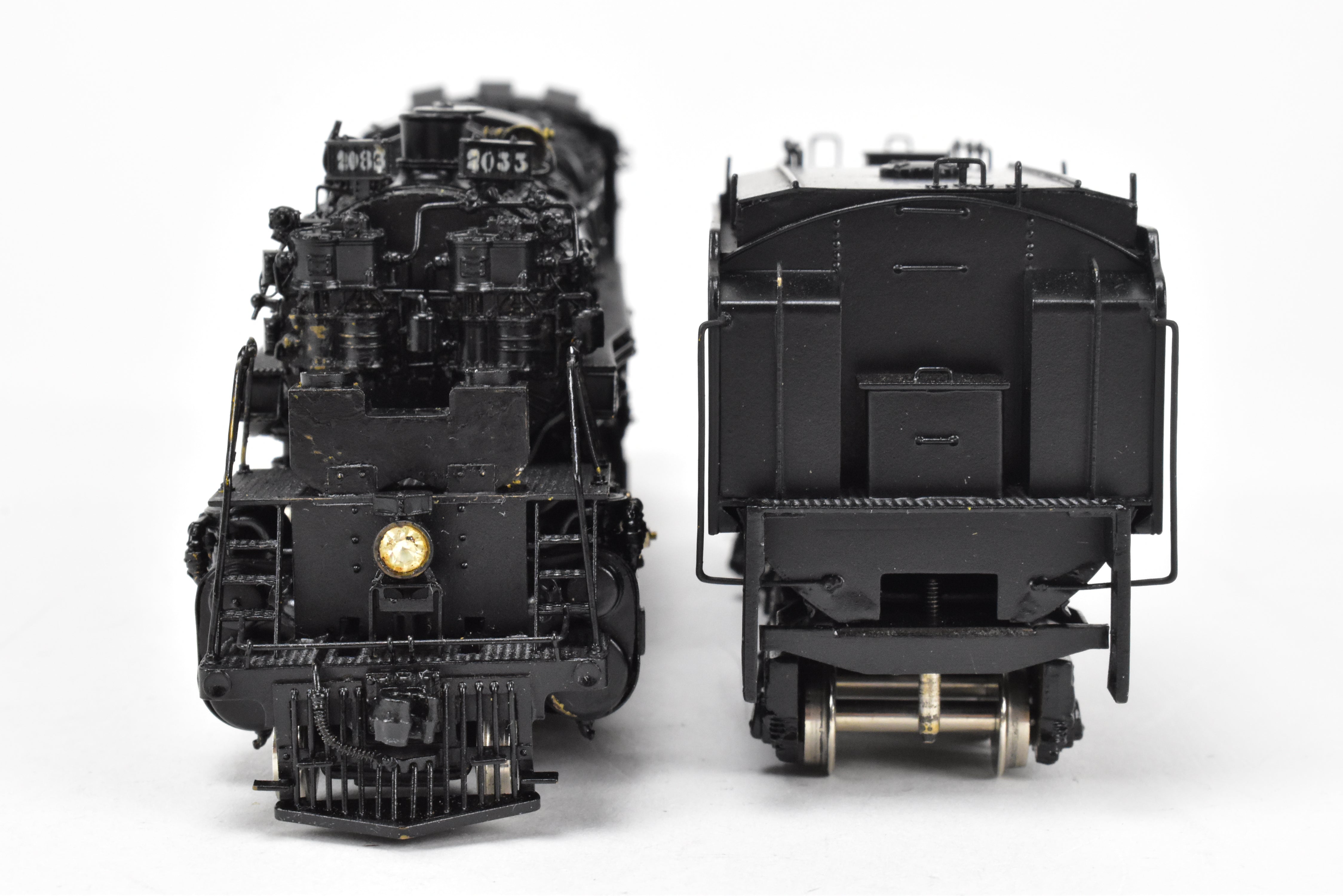 1967 HO Brass PFM - Tenshodo Great Northern 2-8-8-0 Class N-3 Custom Painted No. 2033