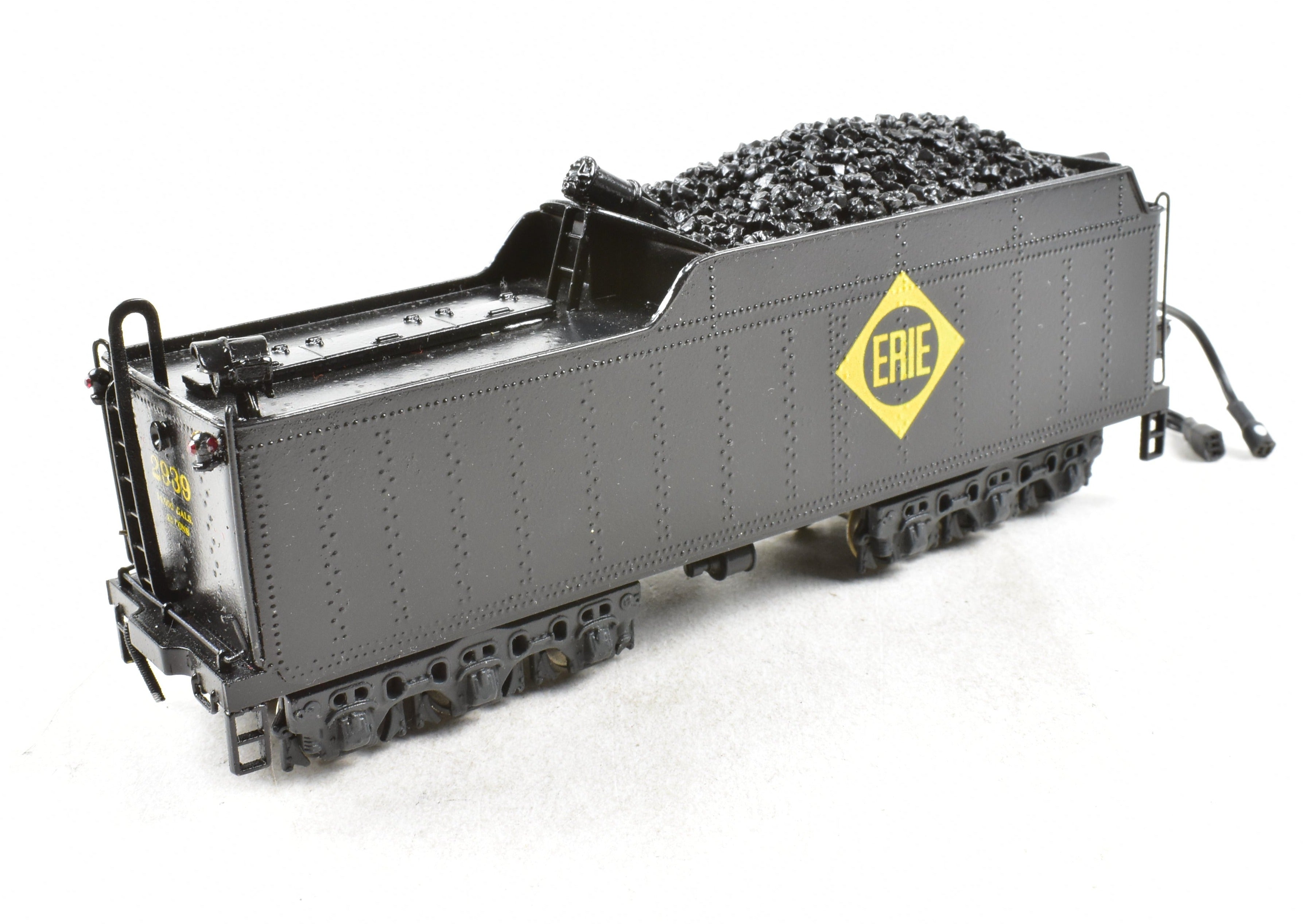HO Scale Brass Max Gray Erie Railroad K-5 4-6-2 Pacific Steam Locomotive Model Custom Painted with SoundTraxx Econami DCC and Sound System
