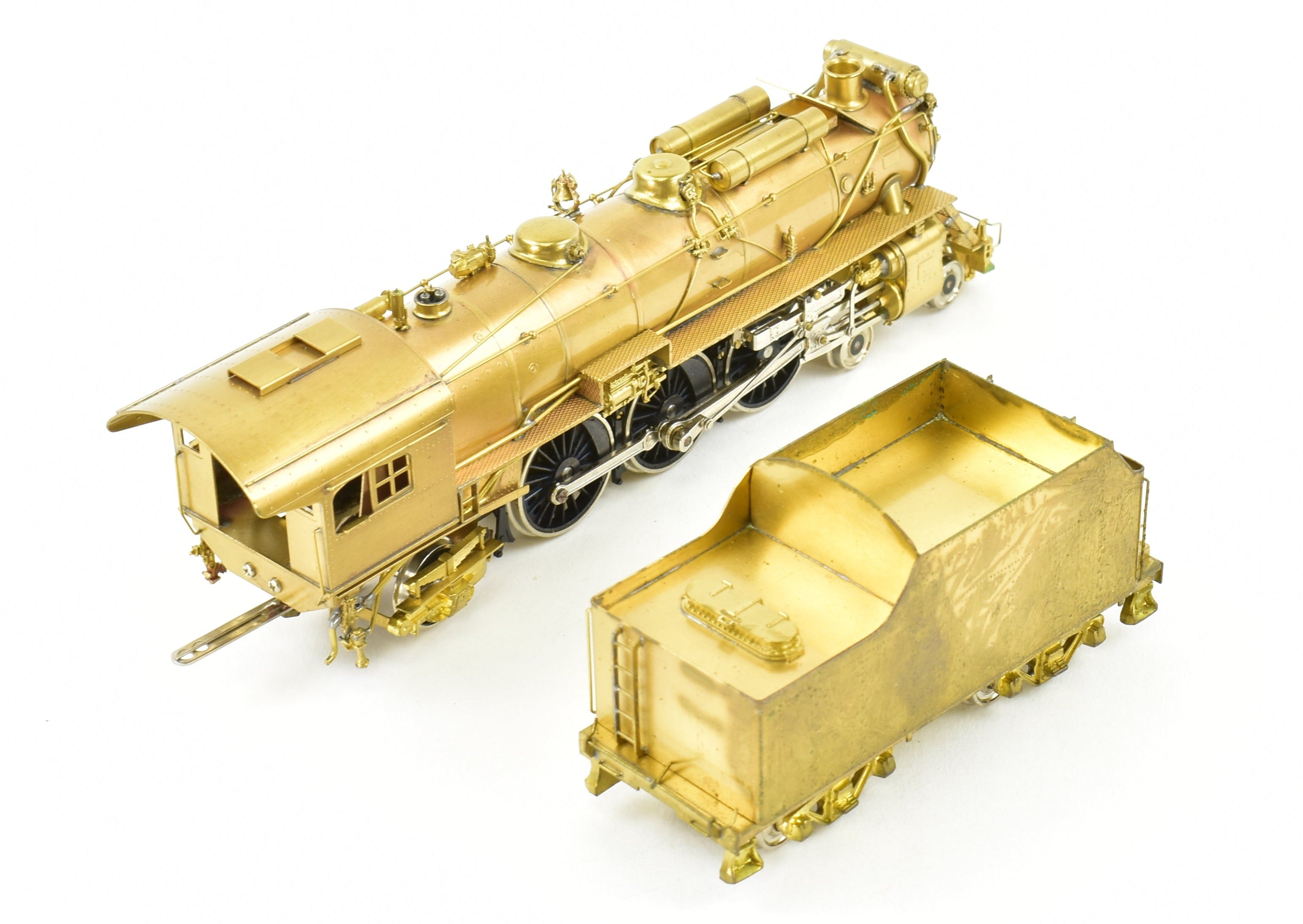 NJ Custom Brass HO Scale 4-6-2 Pacific Locomotive - New Haven I-4 Model