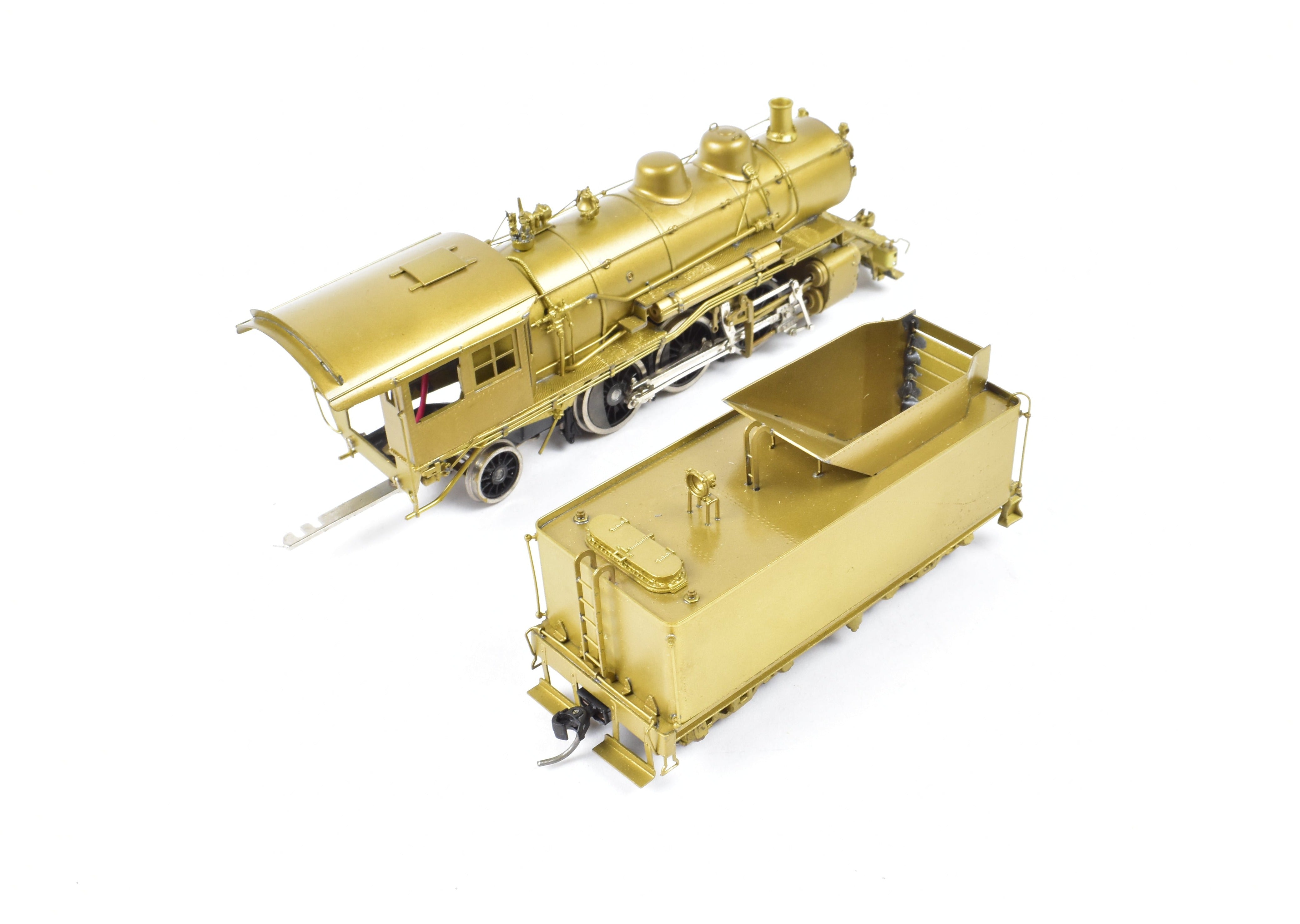 HO Scale Brass Model Train - NorthWest Short Line MILW - Milwaukee Road Class K - 1 2 - 6 - 2 Prairie Locomotive Replica