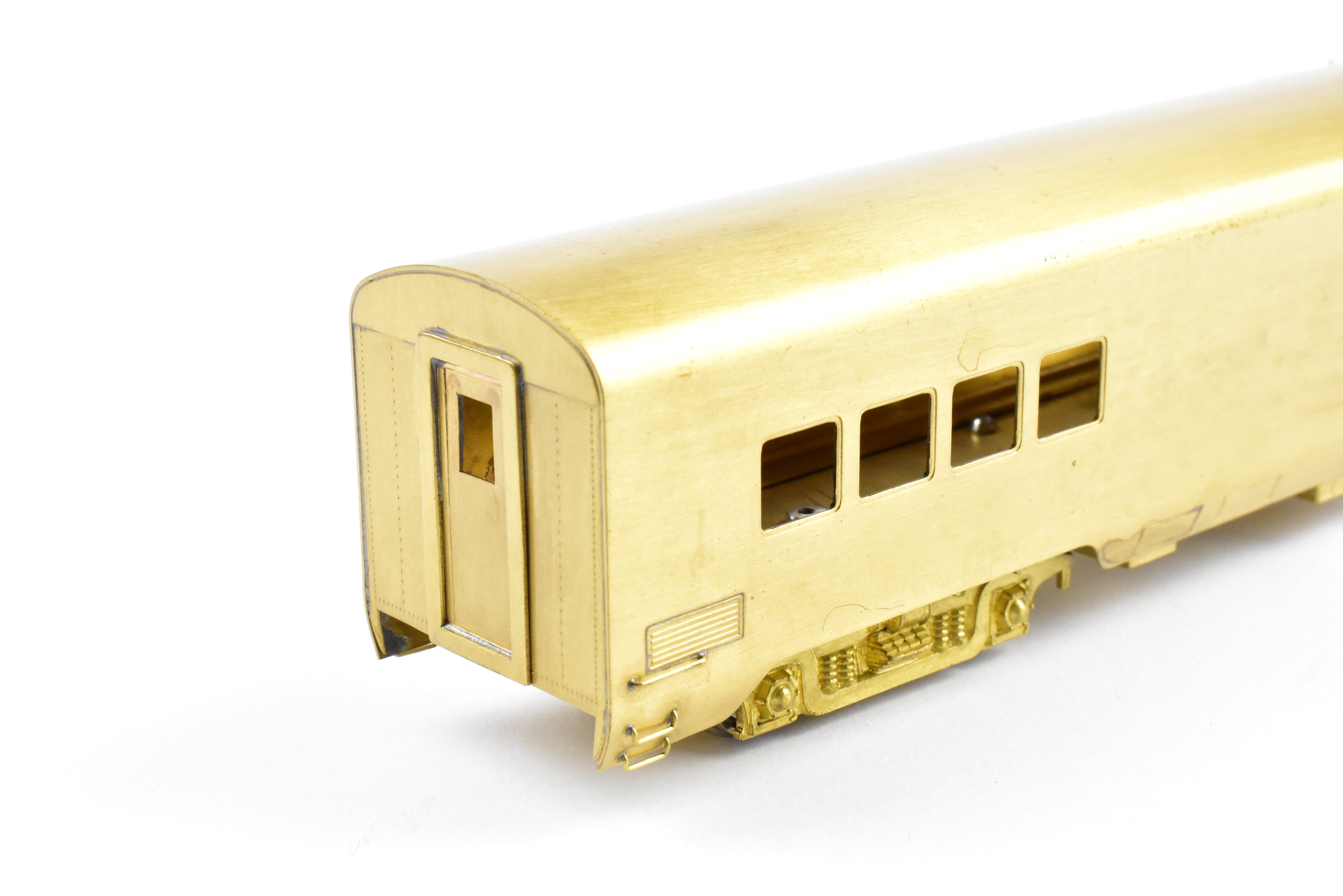 HO Brass NPP Nickel Plate 2-Car Baggage & Parlor Set - C&NW Chicago & Northwestern