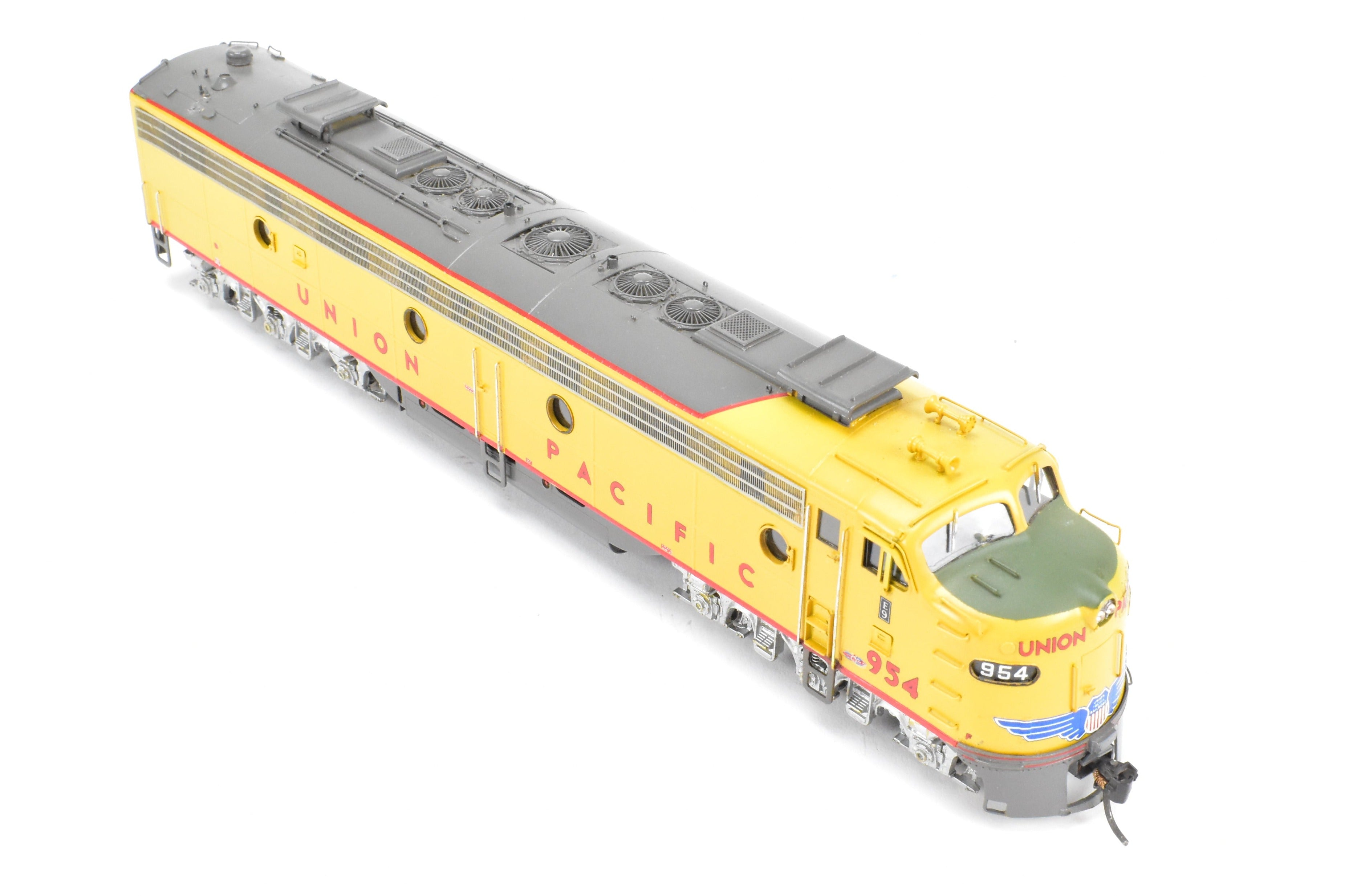 HO Scale Brass Union Pacific Version EMD E9A 2000 HP Custom - Painted Model Train, Oriental Limited, No. 954