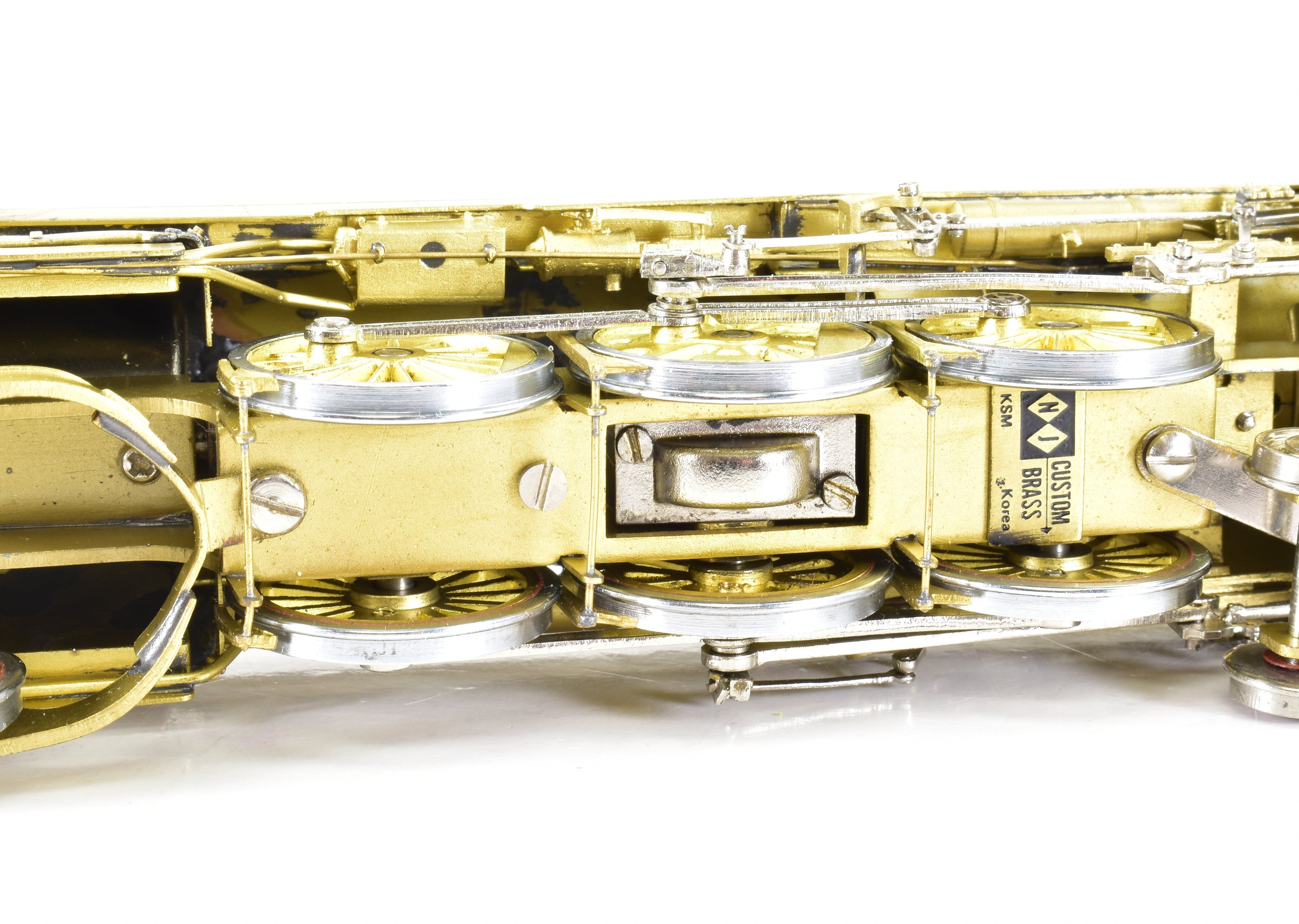 HO Scale Brass Model Train - NJ Custom Brass Reading Class G - 3 4 - 6 - 2 Pacific Locomotive