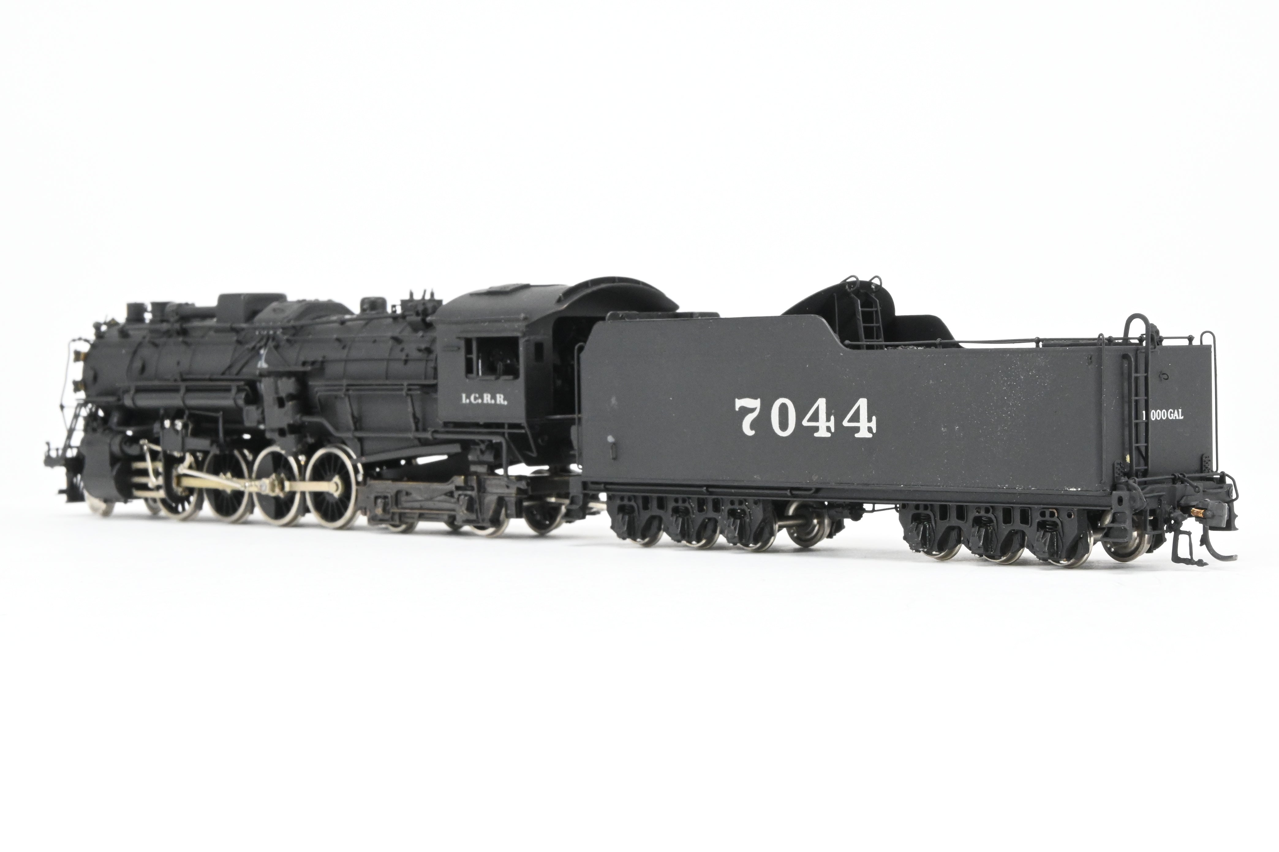 1987 HO Brass PFM - SKI Illinois Central 7000 Class 2-8-4 Berkshire Factory Painted #7044