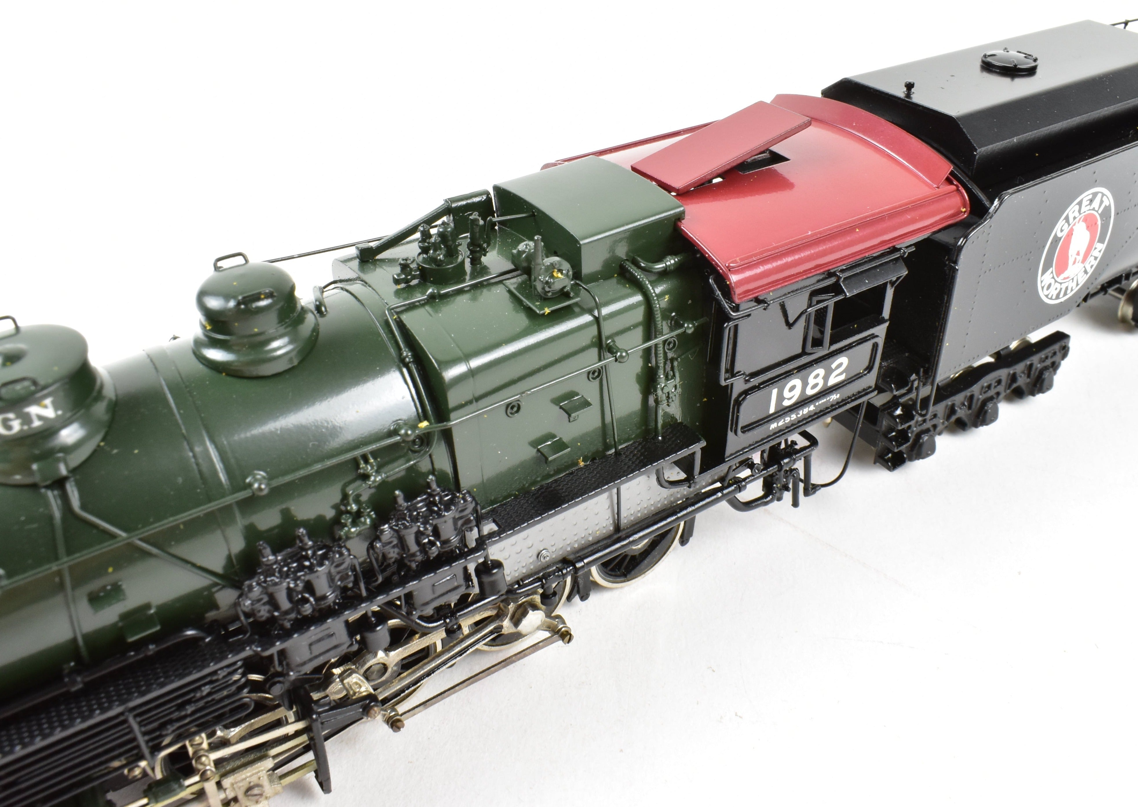 HO Scale Brass PFM - Tenshodo GN Model Train - Great Northern 2-6-8-0 Class M-2 Locomotive from 1973 Run