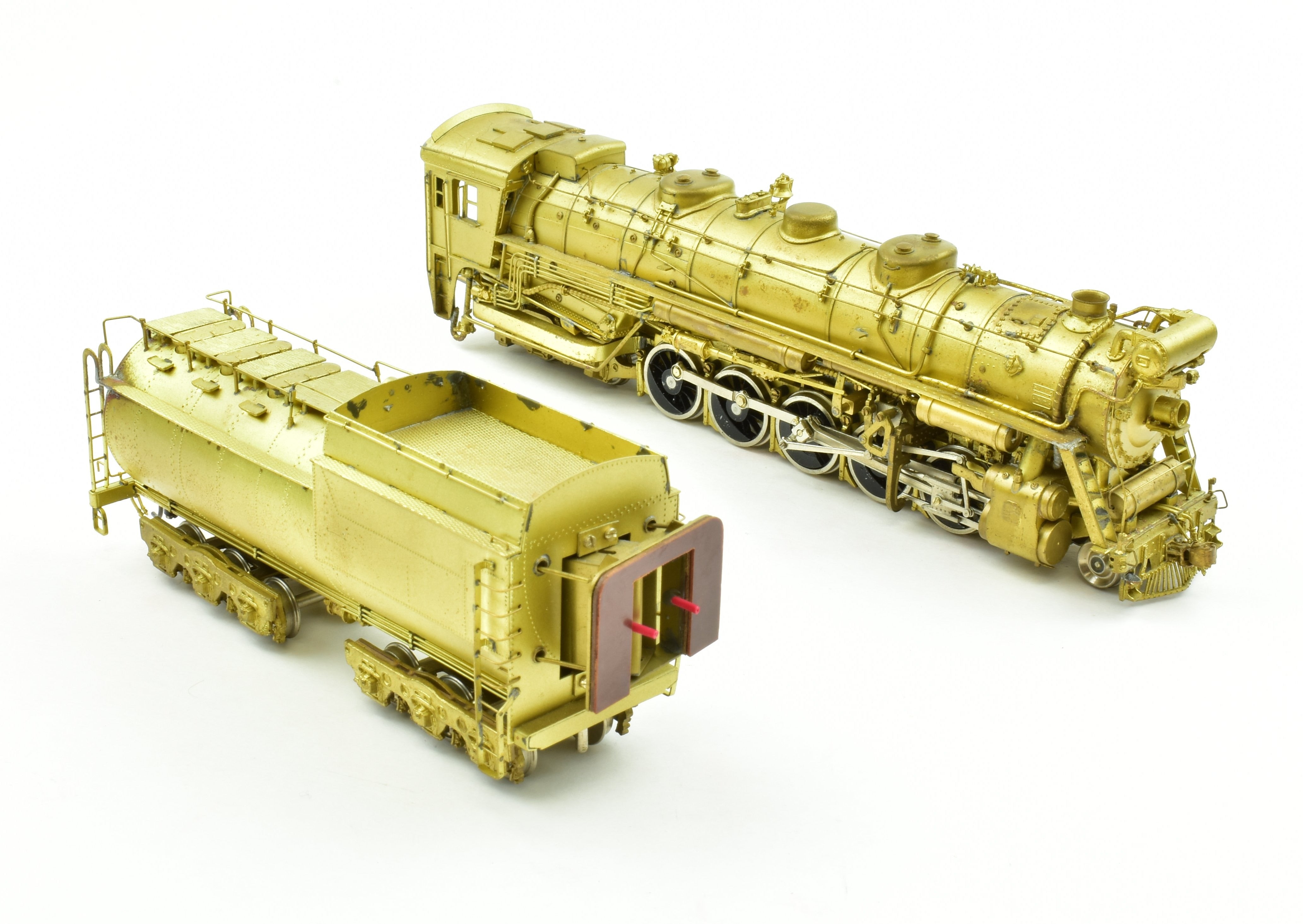 HO Scale Brass PFM Samhongsa Central Vermont T-3a 2-10-4 Model