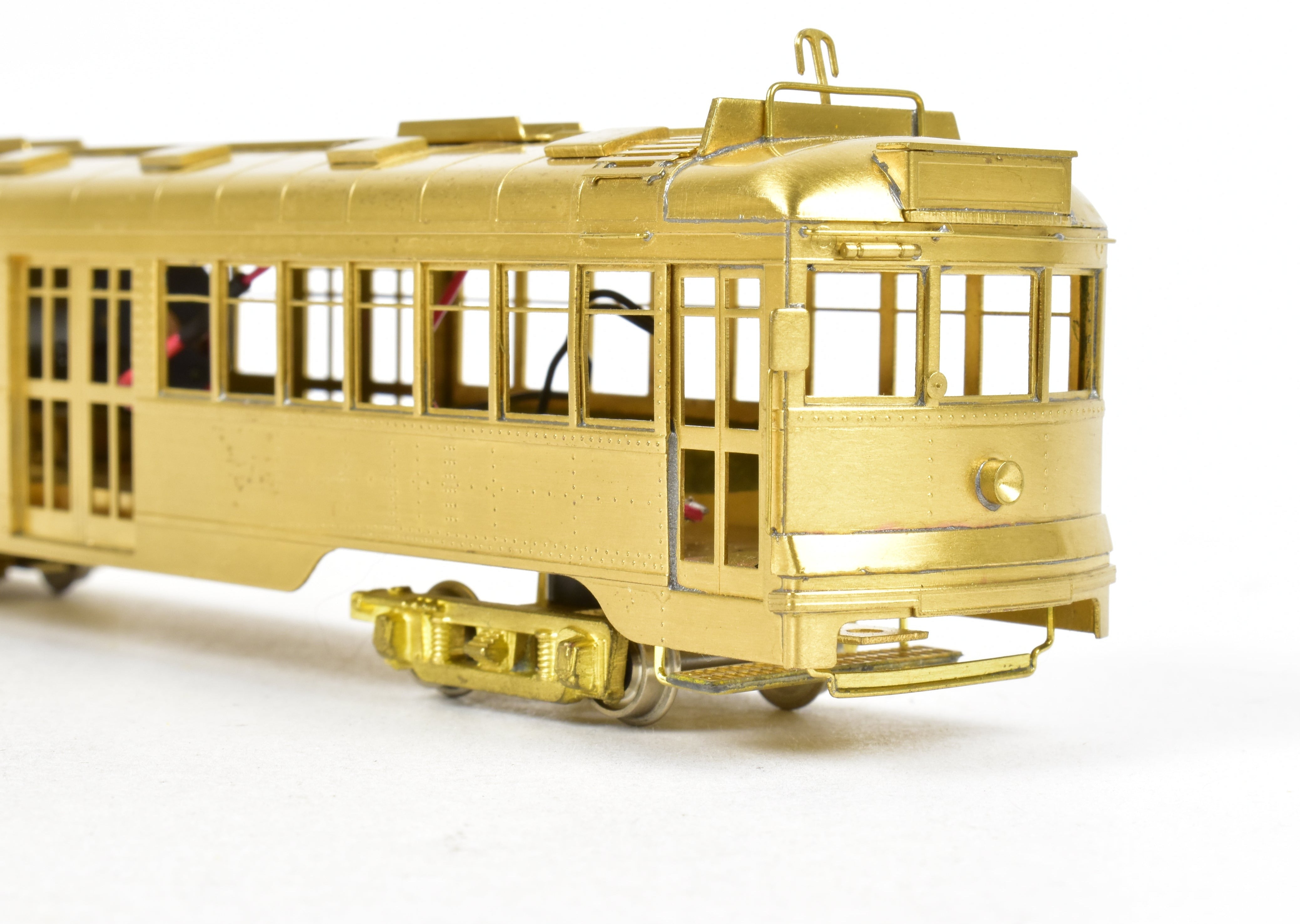 HO Scale Brass Oriental Limited Pacific Electric Hollywood Car, Powered Models Ranging from #600 to #649