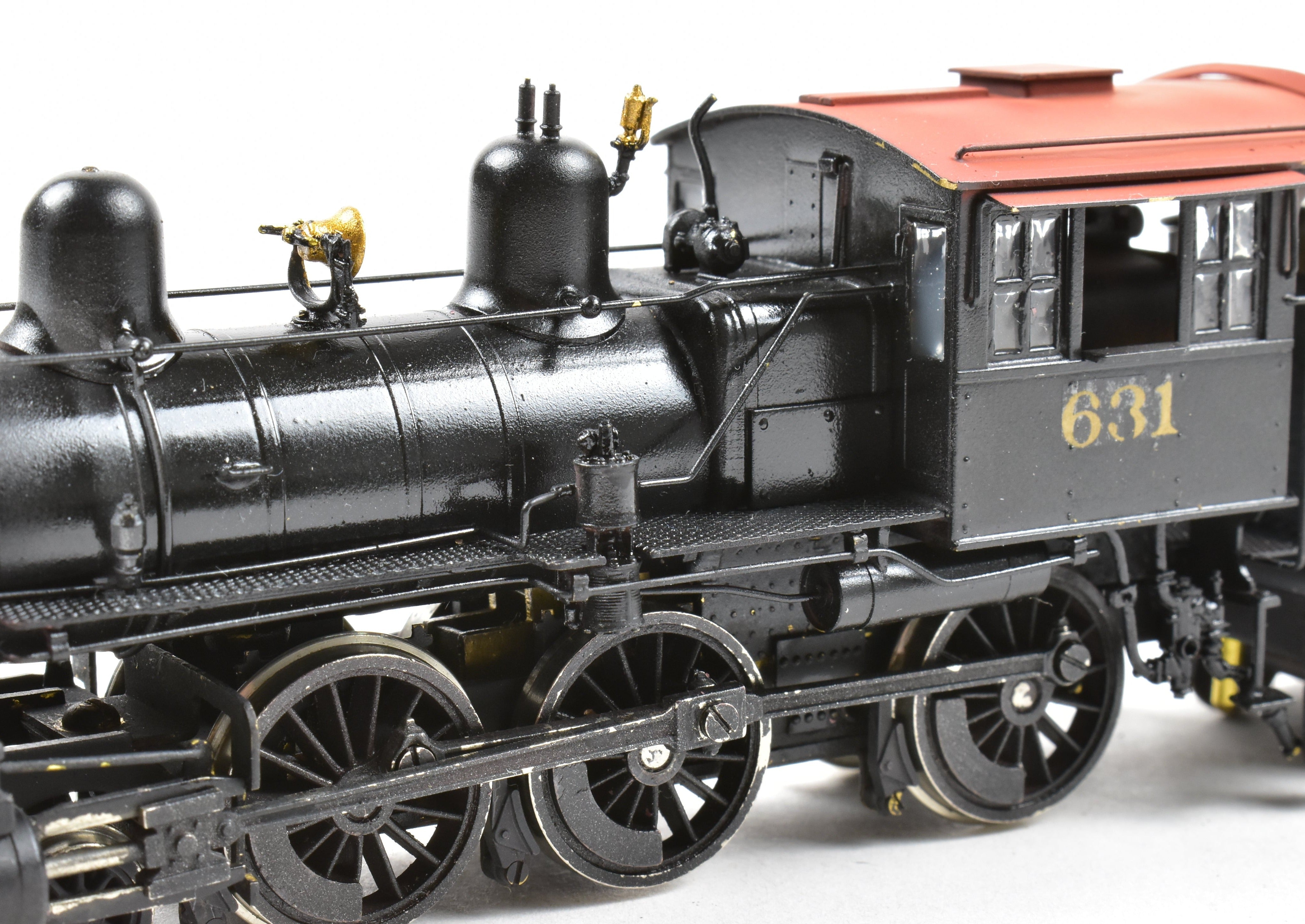 HO Scale Custom Painted Nickel Plate Products CB&Q Burlington Route K-2 4-6-0 Ten Wheeler Brass Model