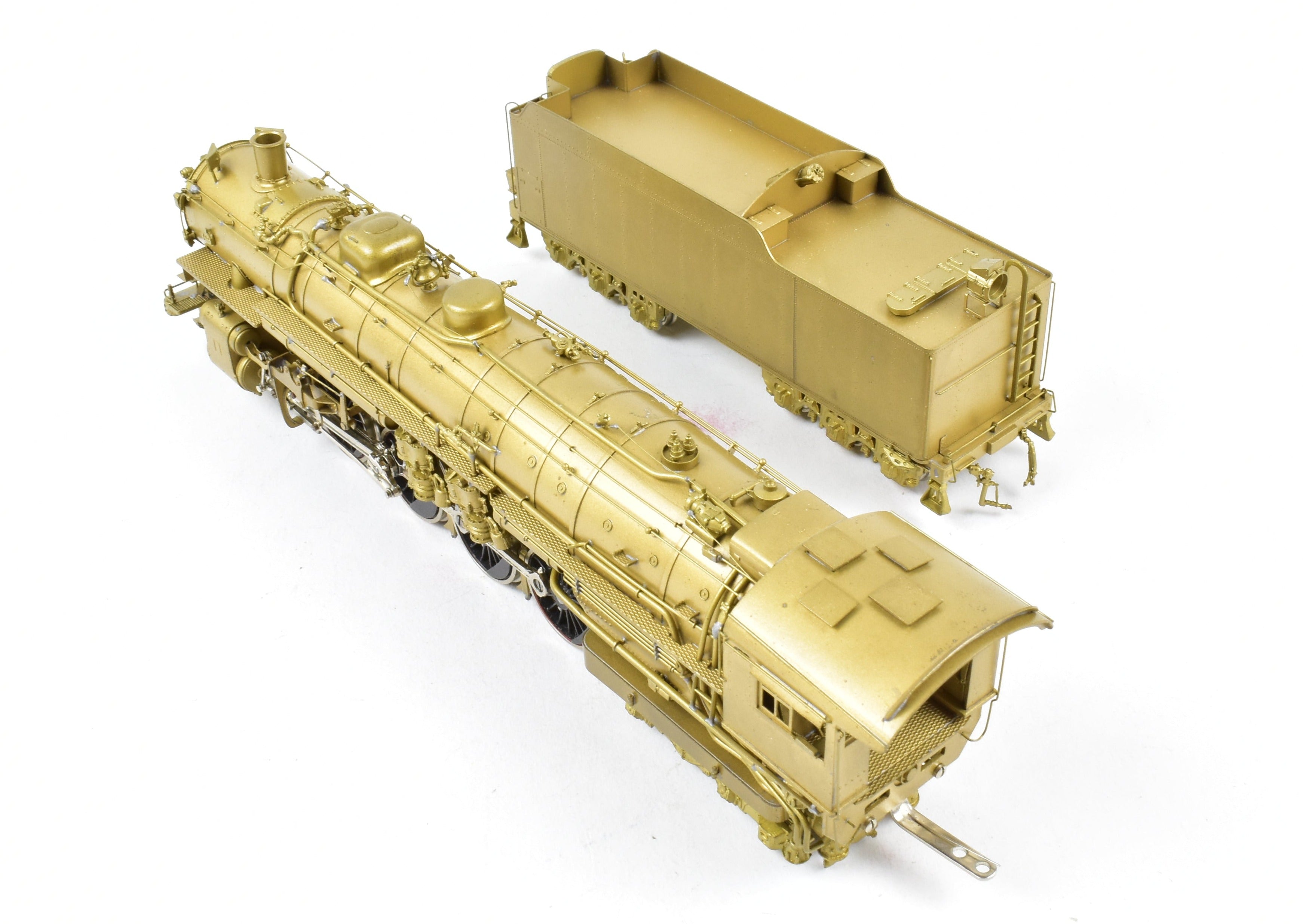 HO Scale Brass Model Train - Northern Pacific Class A 4-8-4 Royale Series, Custom-Built by NJ Custom Brass