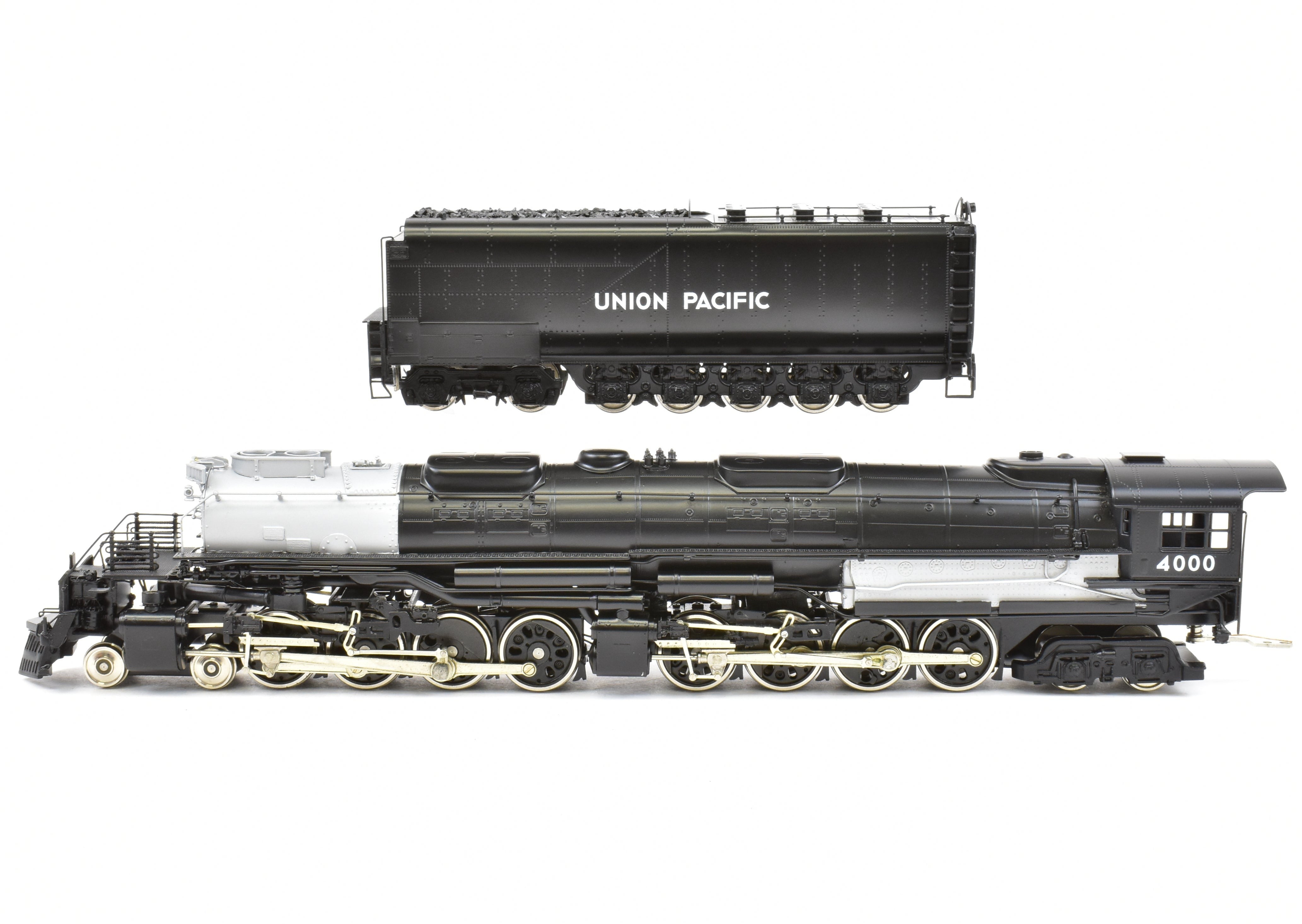 HO Scale Brass Model Train Imported by Key - Union Pacific 4000 Class 4 - 8 - 8 - 4 Big Boy, the Renowned Famous Train No. 4000