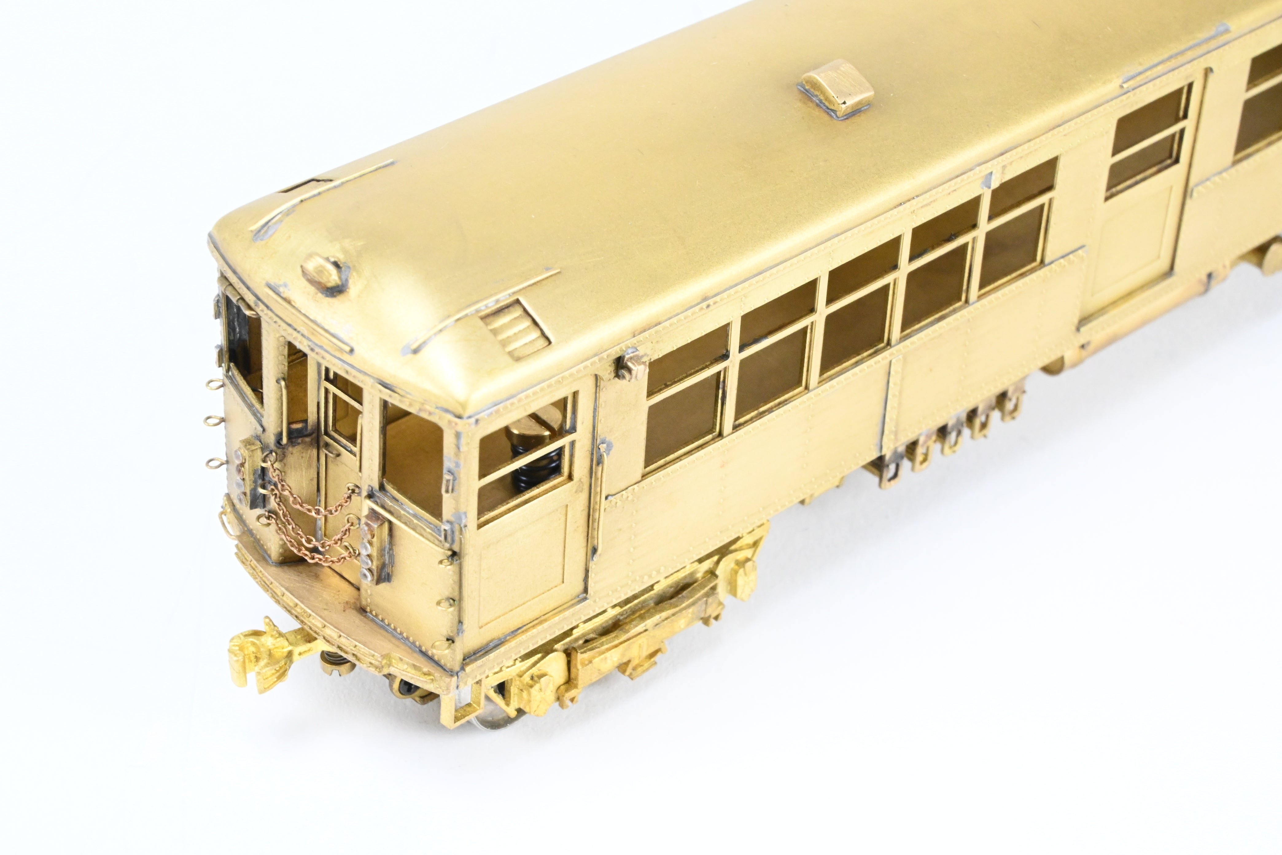 HO Scale Brass Model Train Set - MTS Imports CTA Chicago Transit Authority Modified 4001 - 4250 Series Elevated Cars Two - Car Set