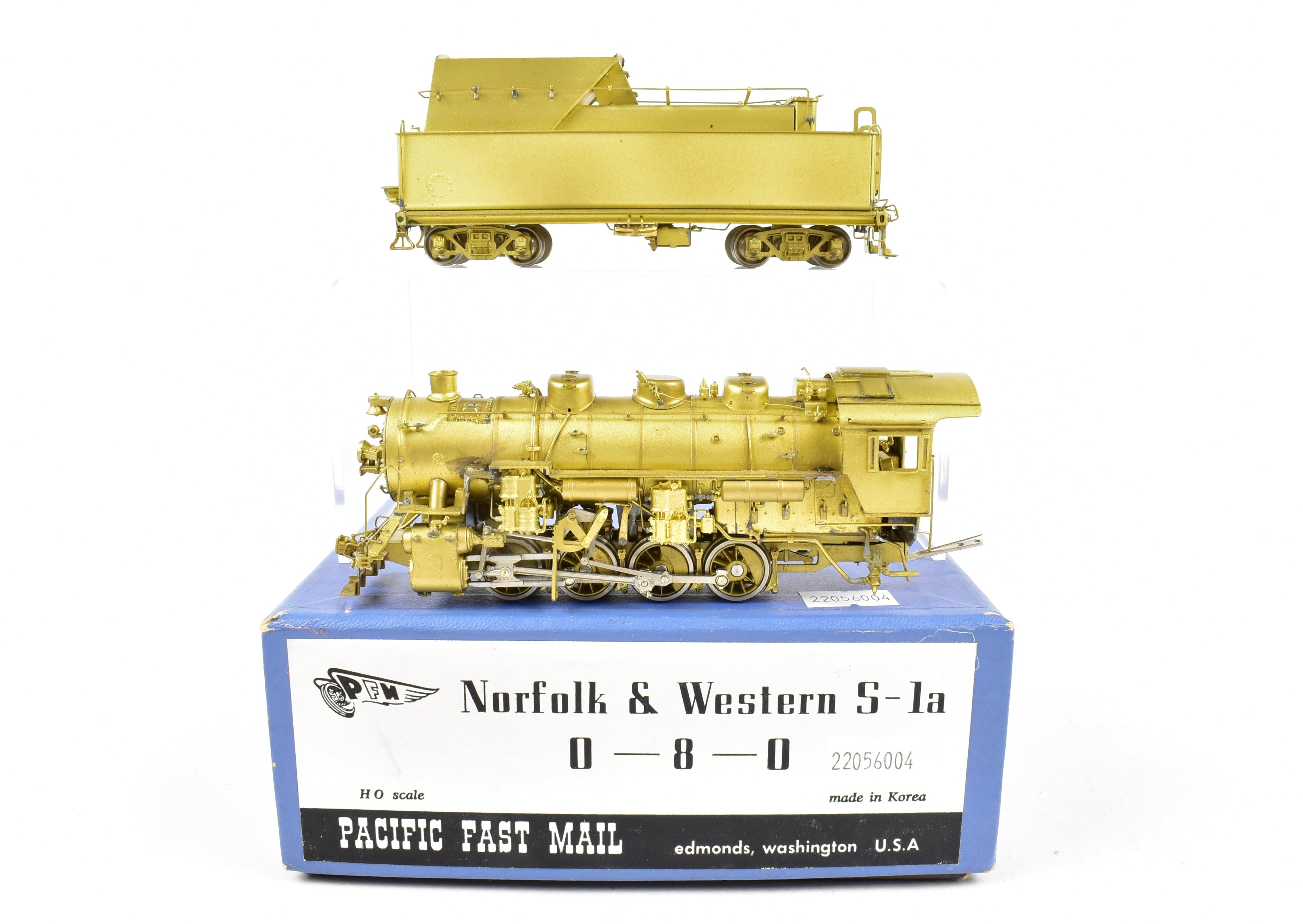 1978 HO Brass PFM Norfolk & Western S-1a 0-8-0 Switcher Model