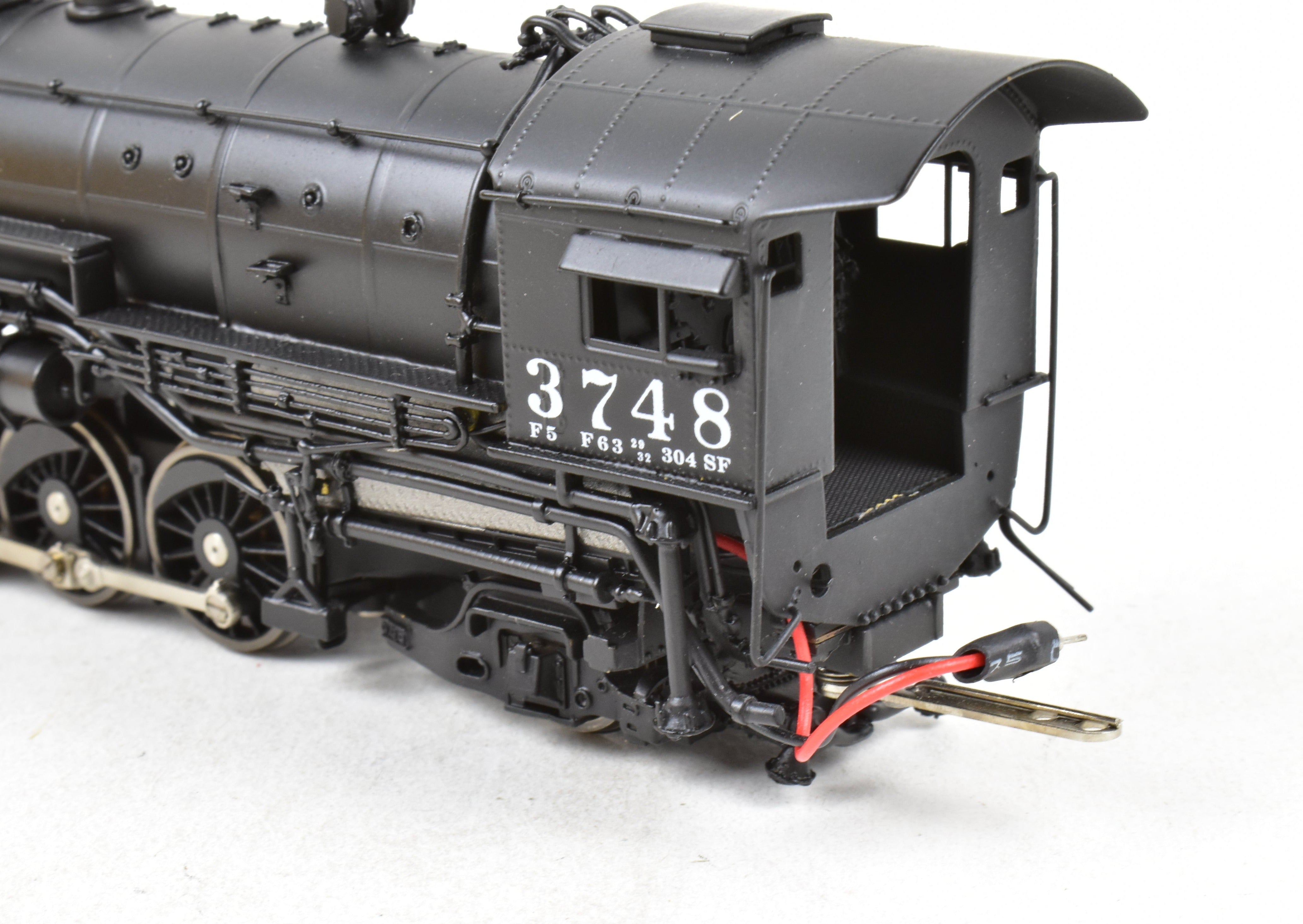 HO Scale Brass Sunset Models Southern Pacific F-5 2-10-2 Steam Locomotive Model Factory Painted No. 3748