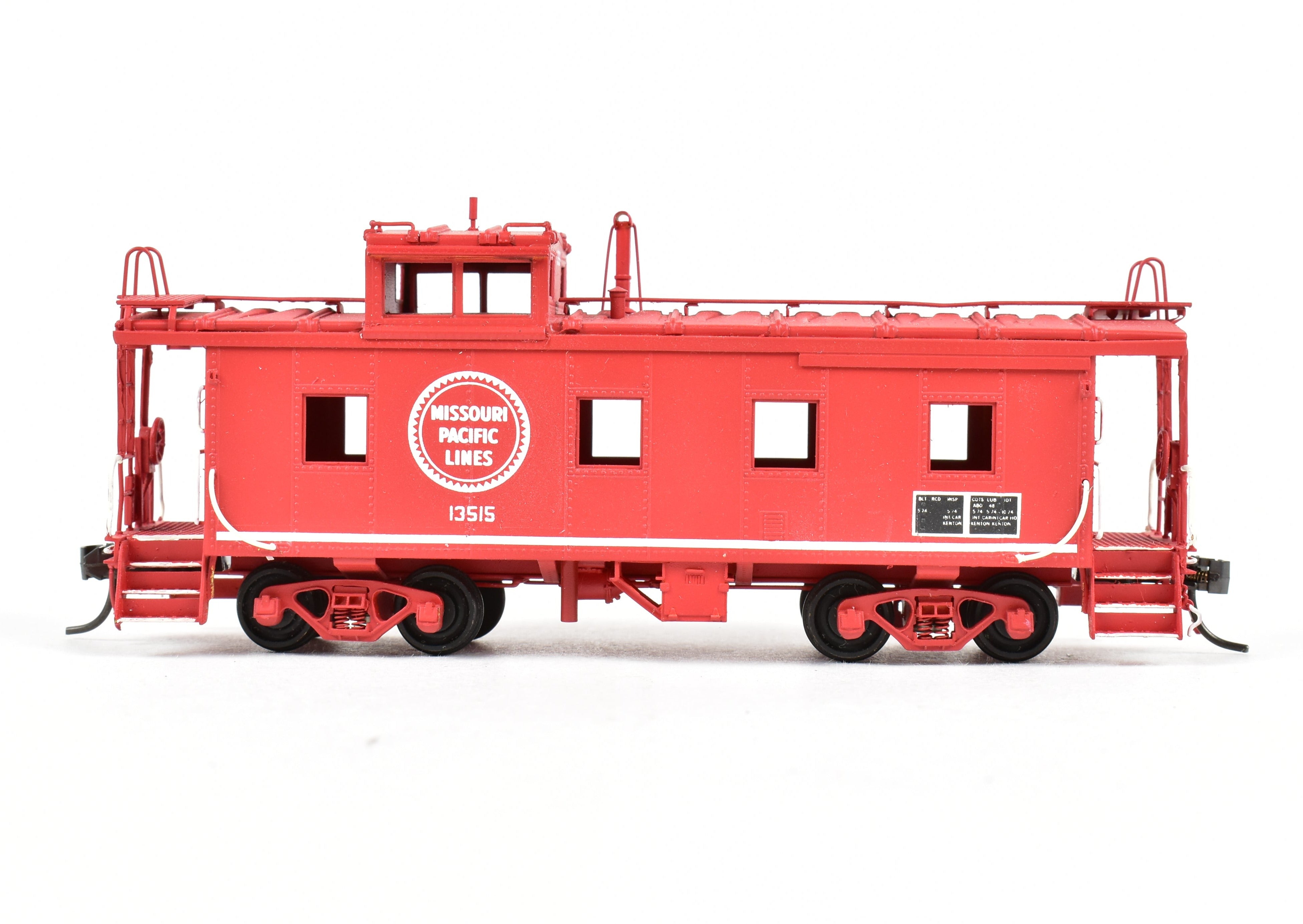 HO Scale Brass Missouri Pacific 13000 Series Caboose by Pecos River