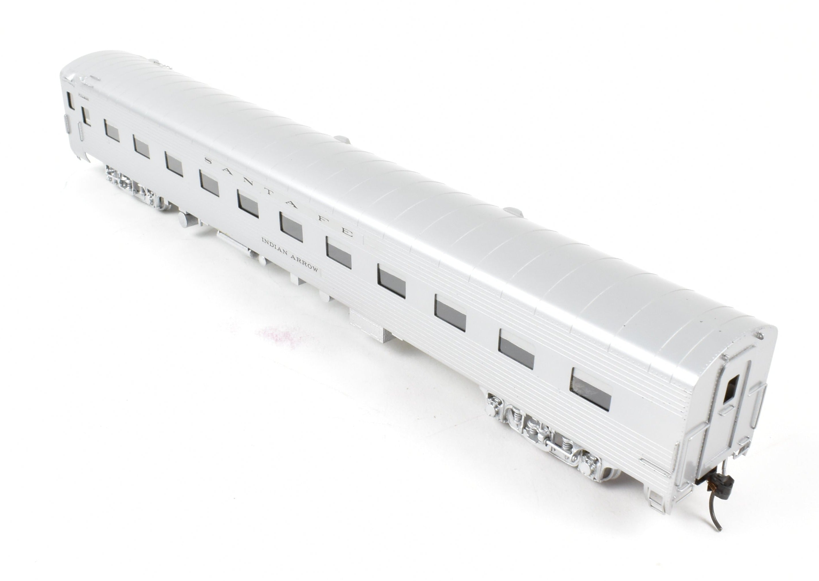 HO Scale Brass Model Train - Soho ATSF Santa Fe Indian Series 11 DB Sleeper with Custom Finished Indian Arrow Design