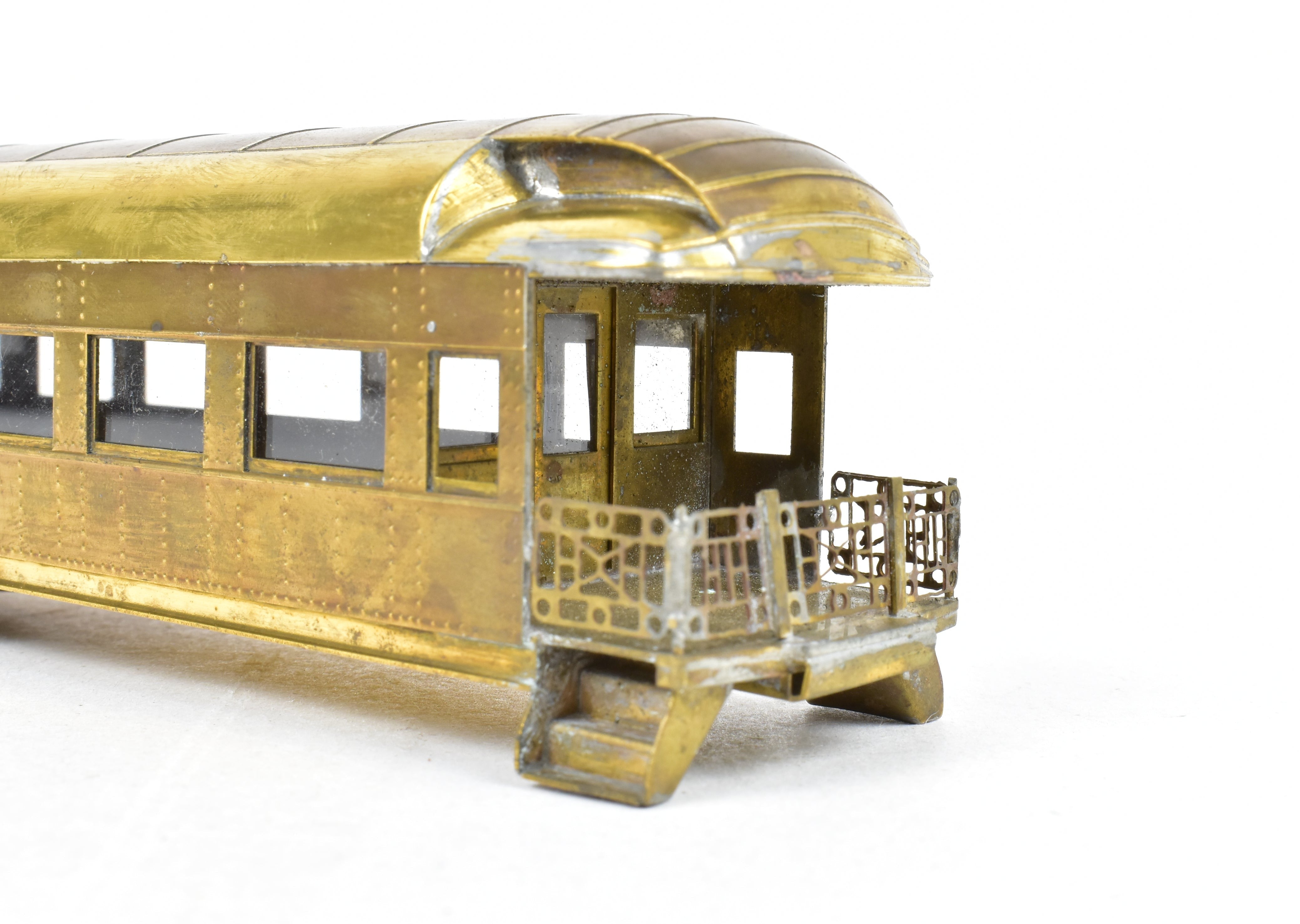 1962 HO Brass Suydam ATSF Santa Fe Cafe Lounge Observation Model