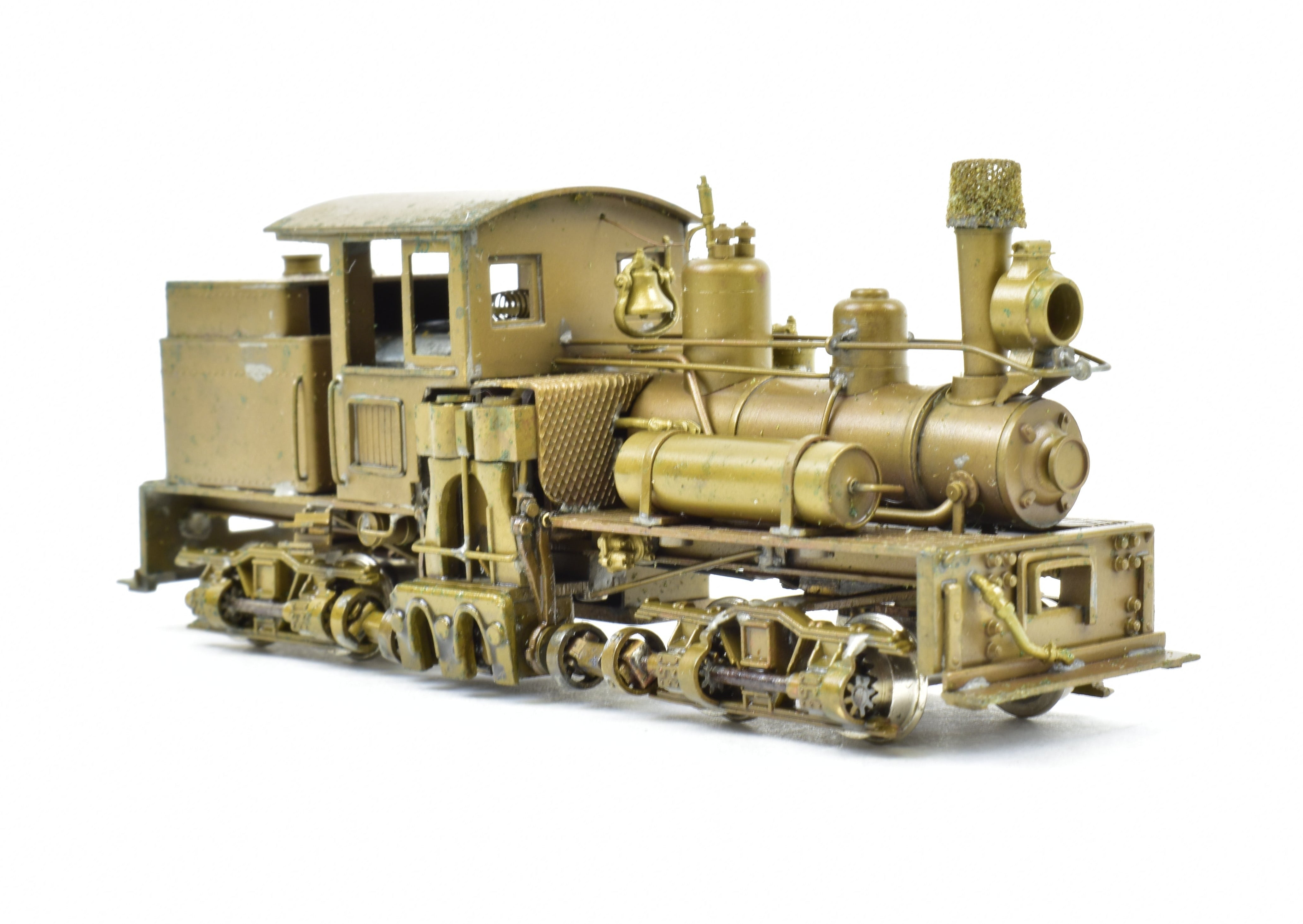 HO Scale Brass Northwest Short Line 18 - ton Class A Shay Logging Model