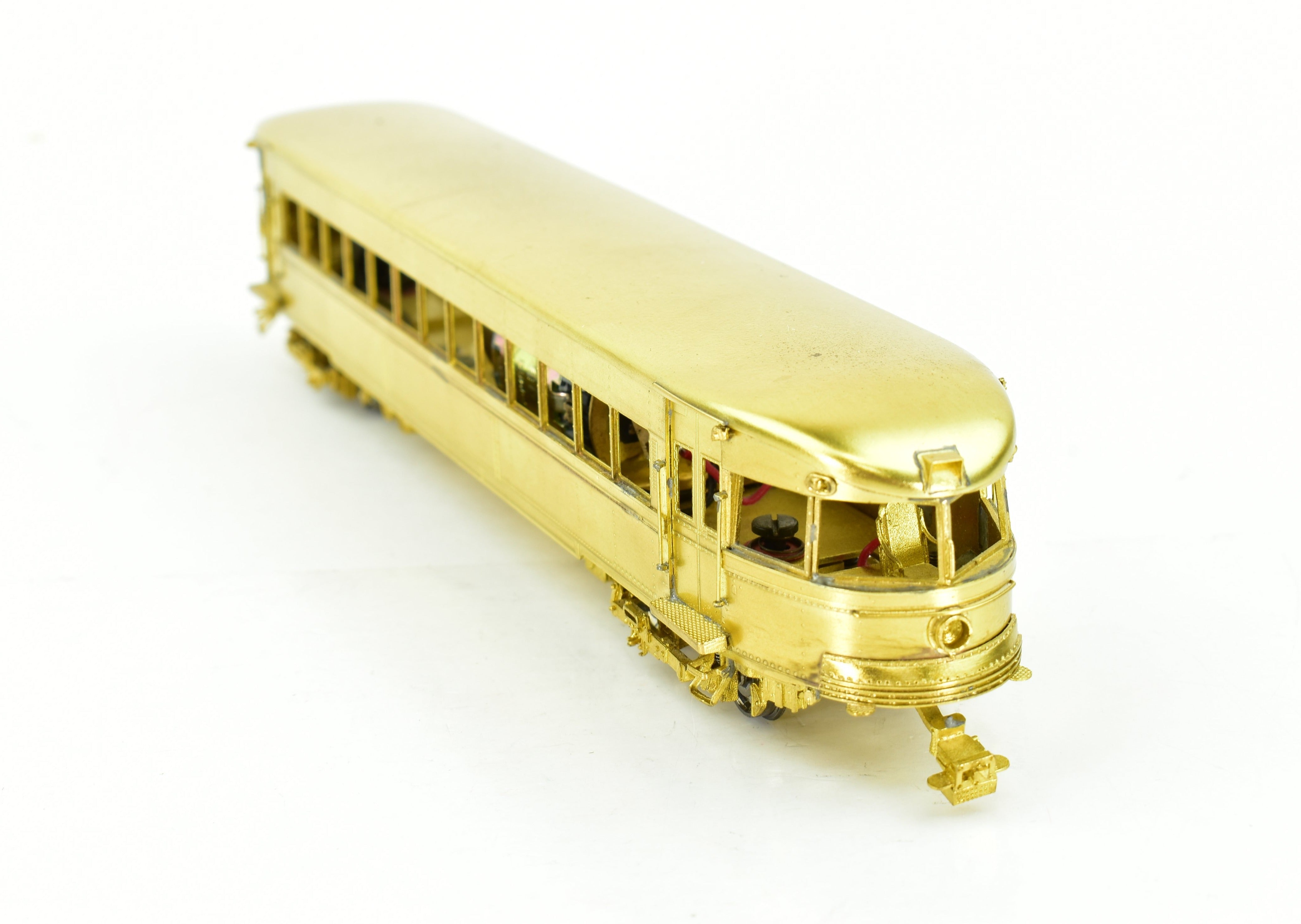 HO Scale Brass Philadelphia & Western Brill Bullet Interurban Model by MTS Imports