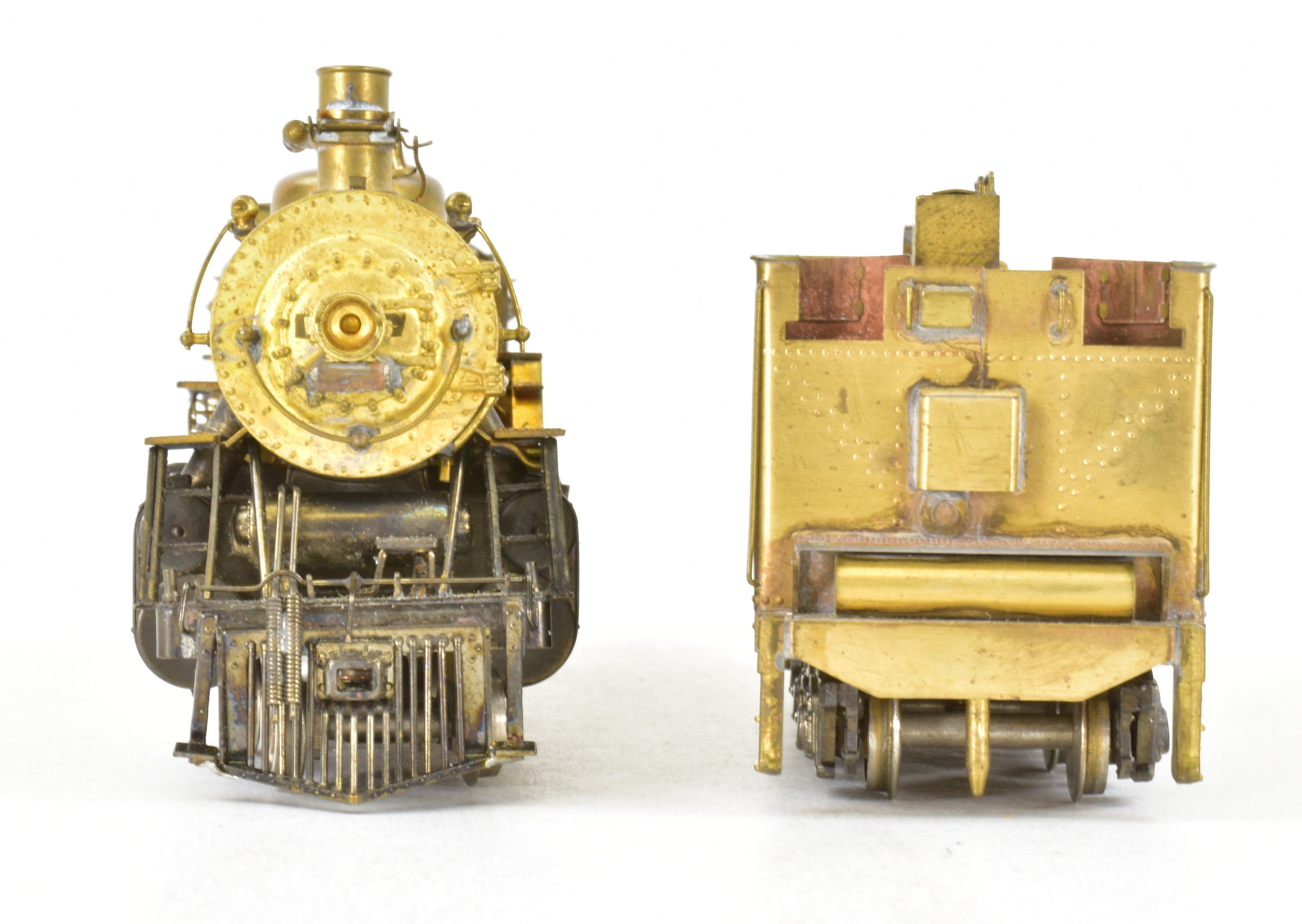 HO Scale Brass Max Gray ATSF - Santa Fe 4-6-2 Heavy Pacific Model Train