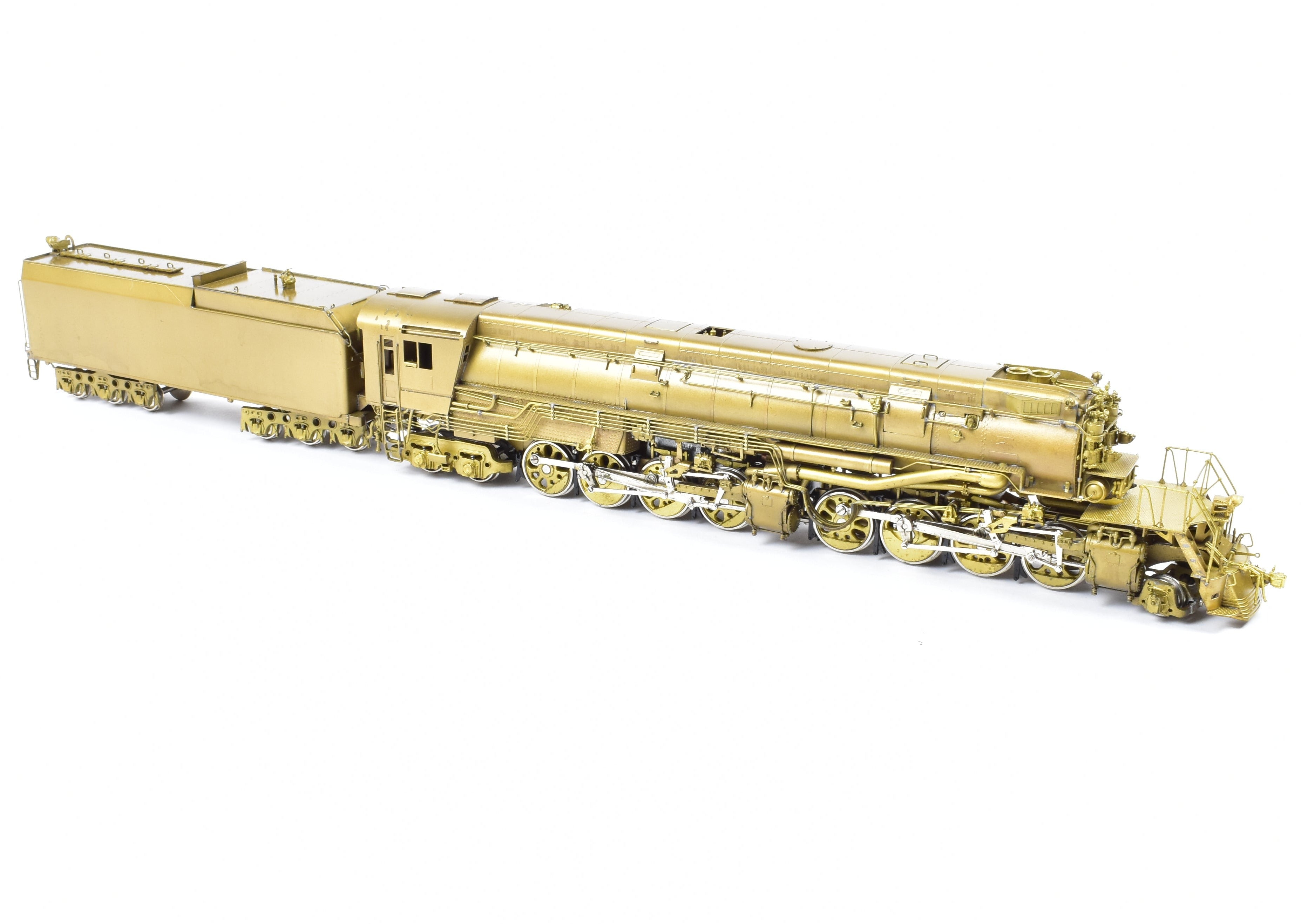 HO Scale Brass Model Train - Sunset Models' Southern Pacific AC - 9 2 - 8 - 8 - 4 Yellowstone in Yellow Color