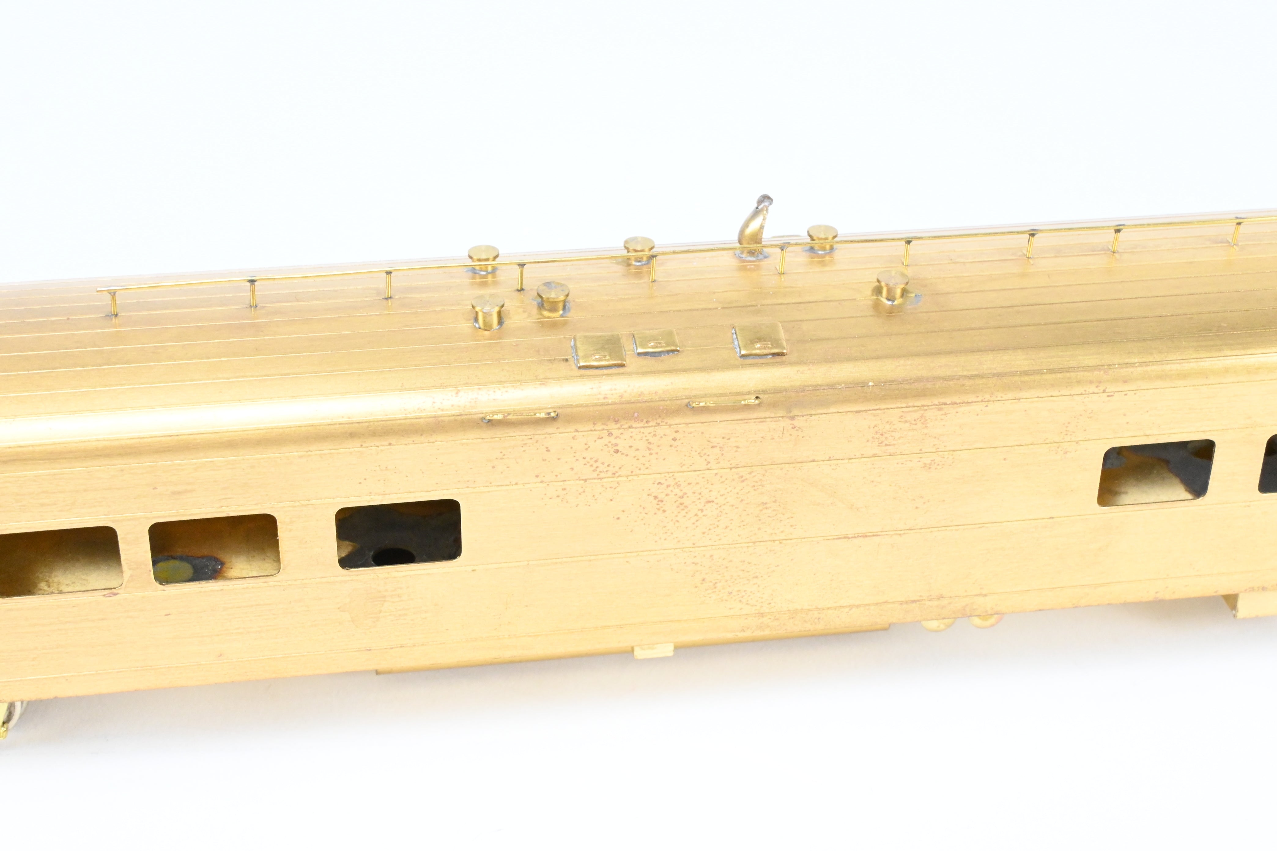 High - Quality HO Scale Brass Soho Milwaukee Road #162 Tap - Lounge Model for Model Train Enthusiasts