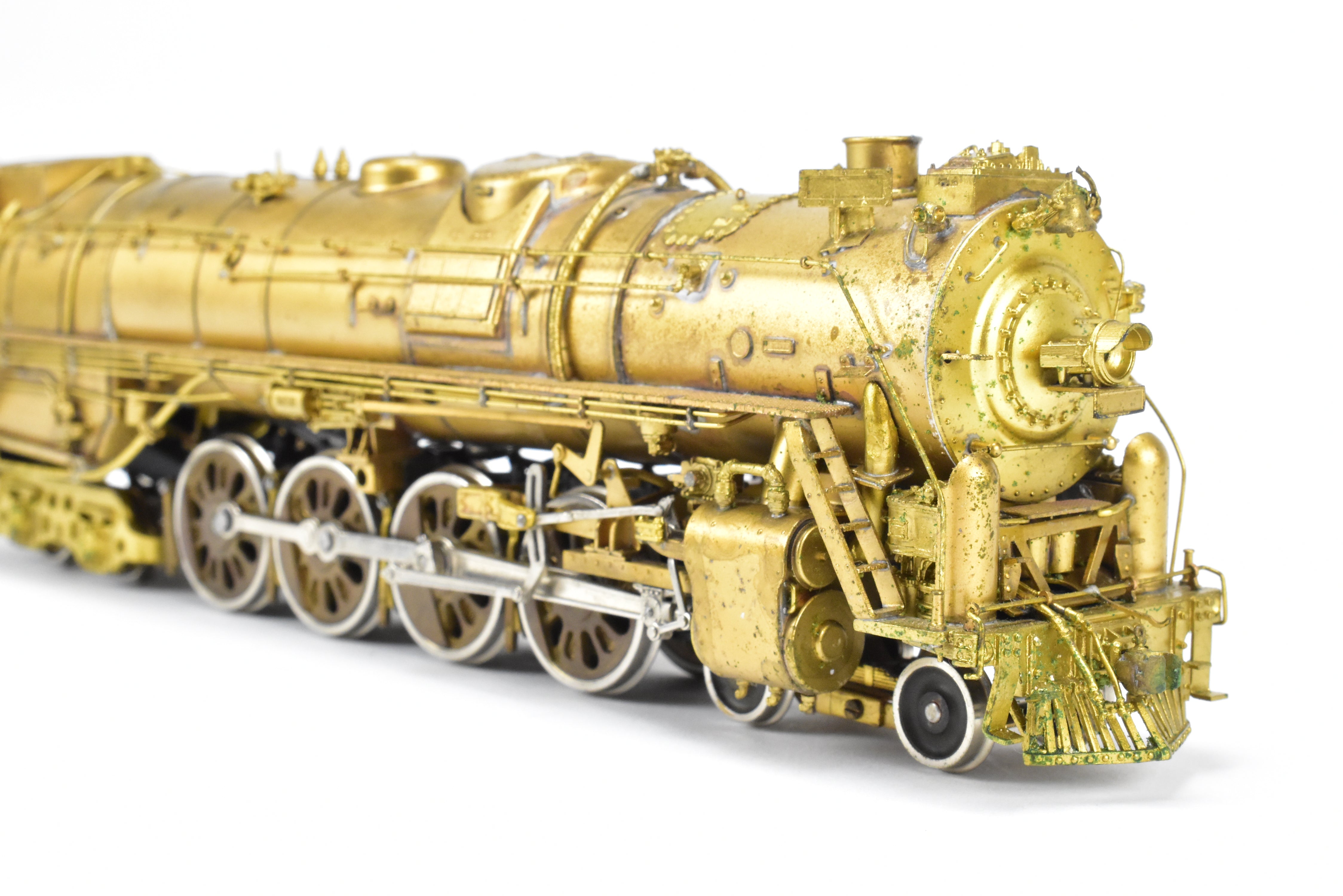 HO Scale Brass PFM - Fujiyama Missouri Pacific 4-8-4 2200 Class Steam Locomotive Model - As Is Condition